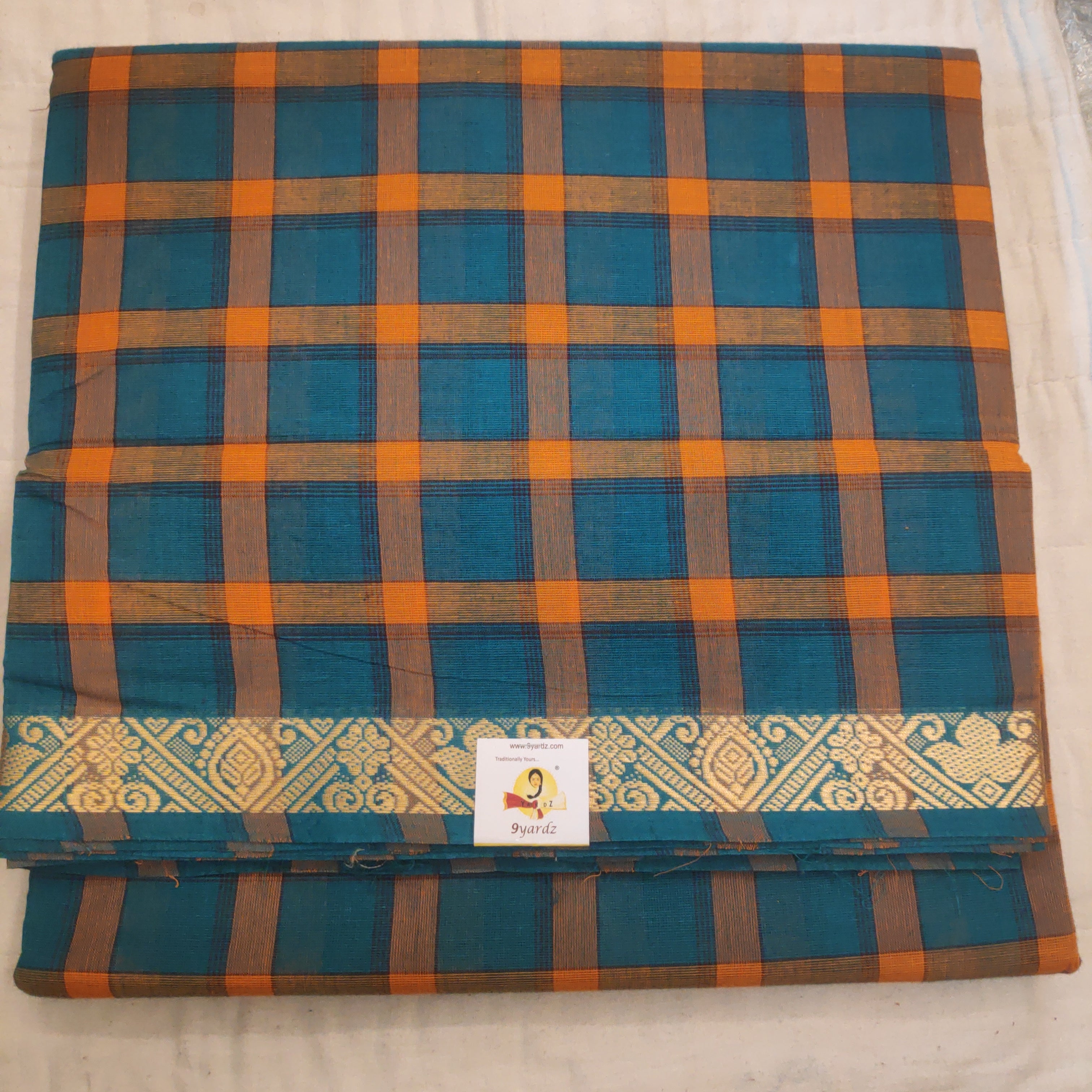 Chettinadu / Karaikudi cotton 10.5 yards madisar