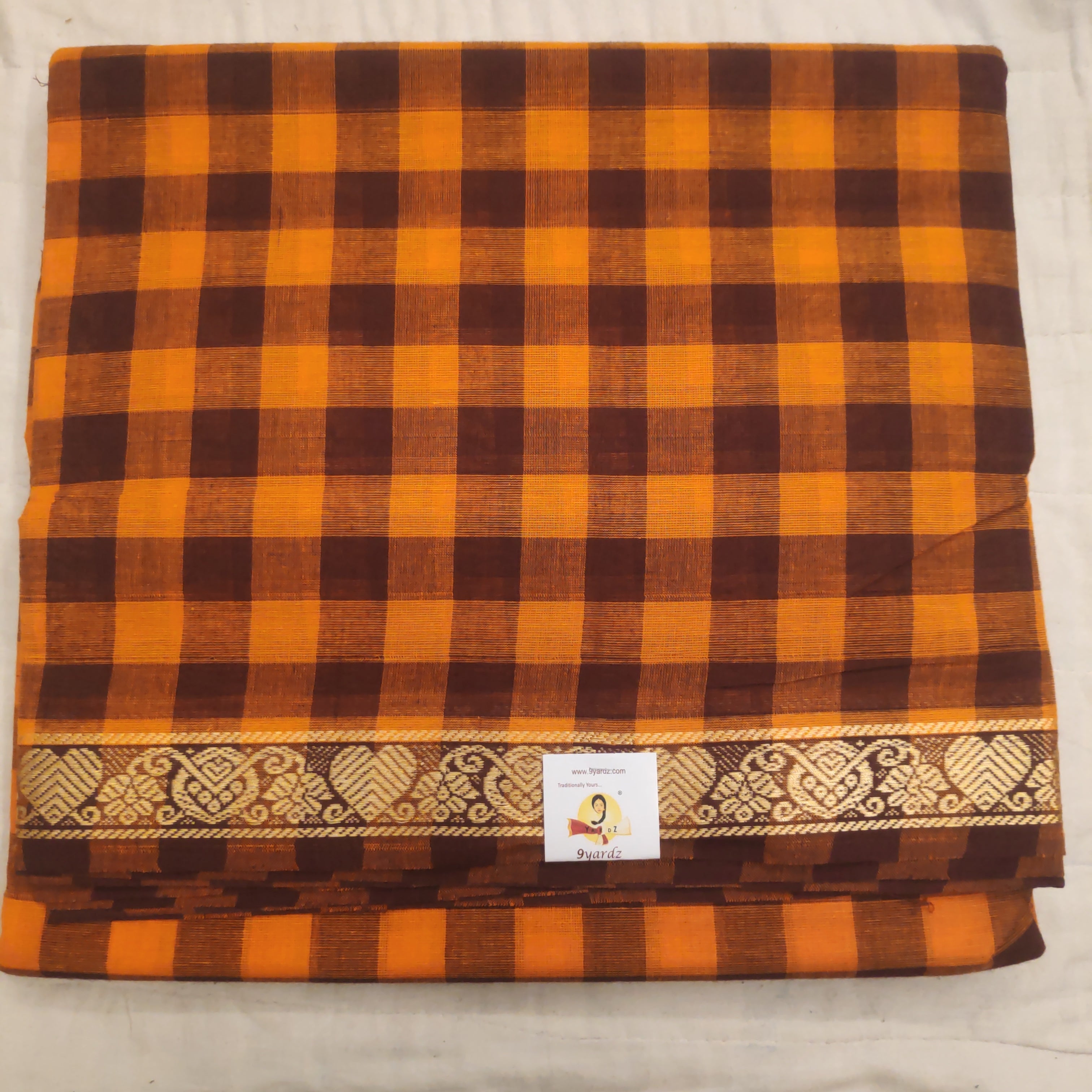 Chettinadu / Karaikudi cotton 10.5 yards madisar