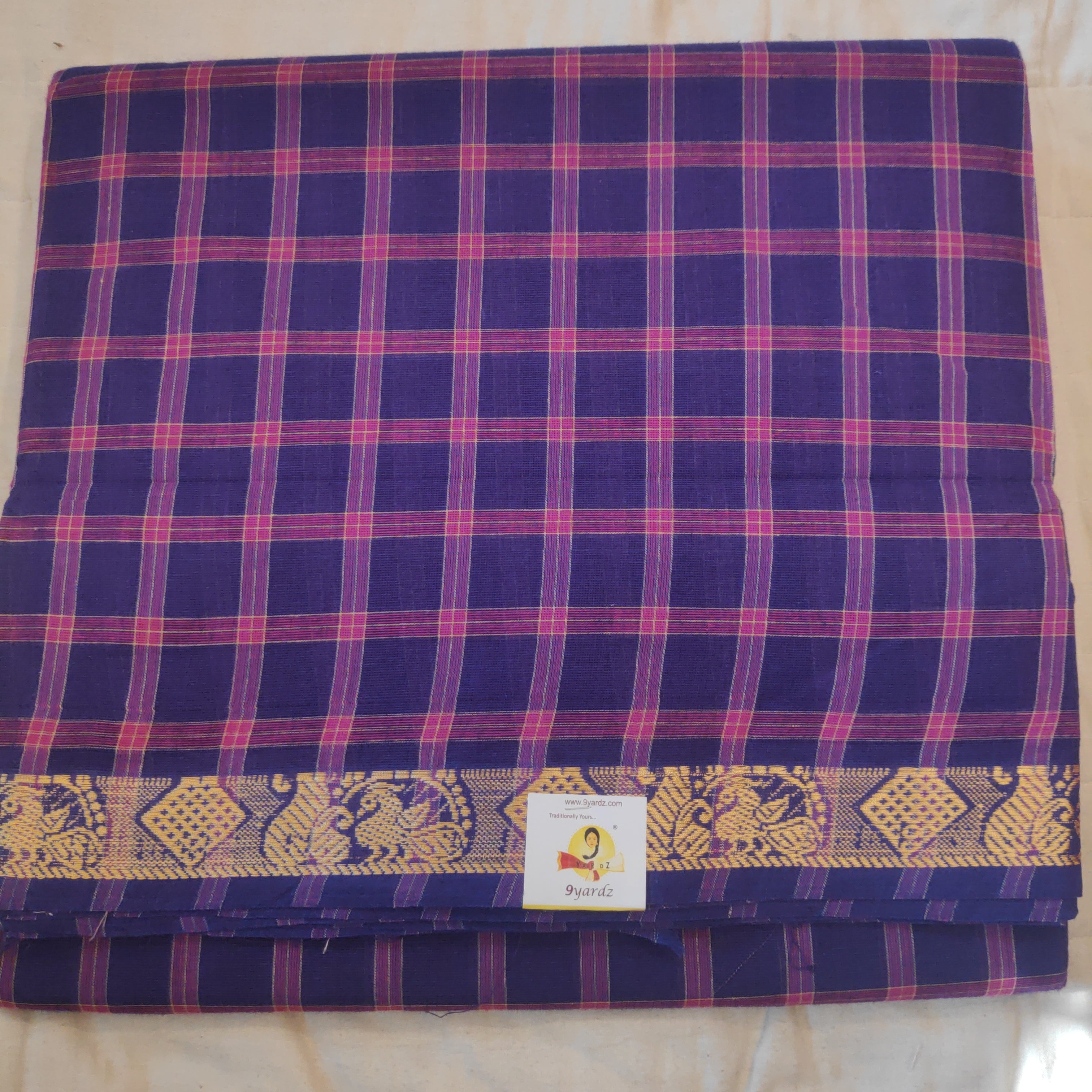 Chettinadu / Karaikudi cotton 10.5 yards madisar