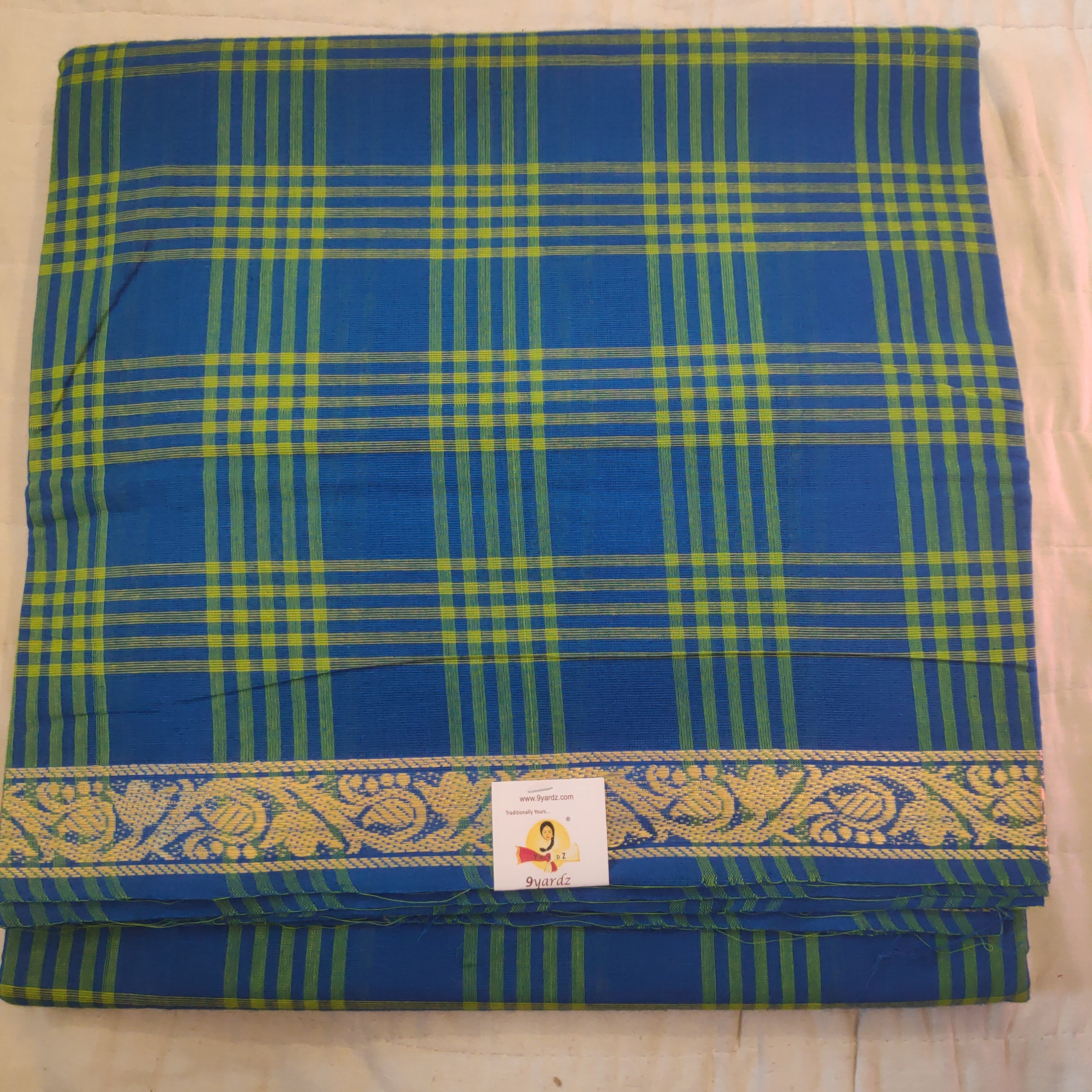 Chettinadu / Karaikudi cotton 10.5 yards madisar