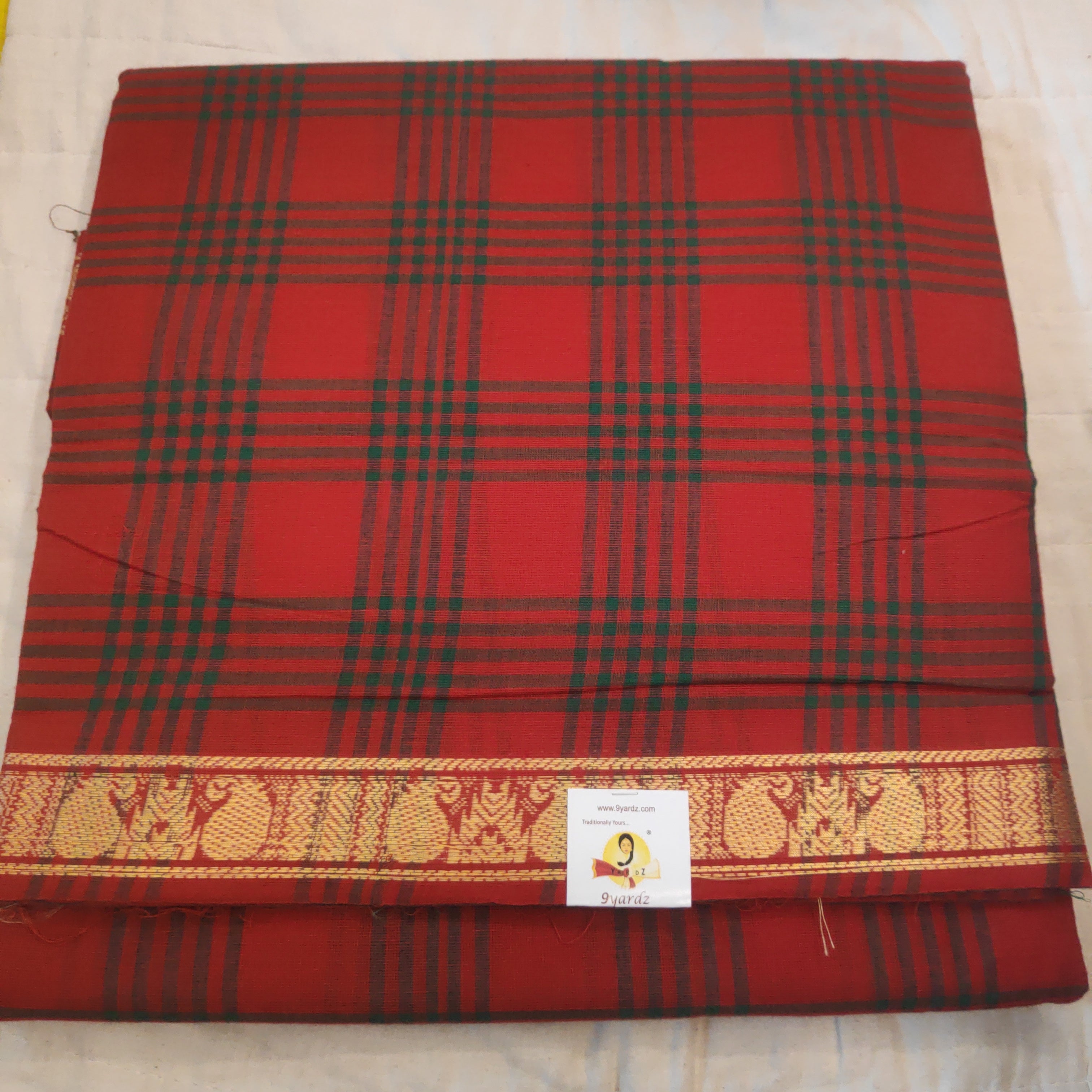 Chettinadu / Karaikudi cotton 10.5 yards madisar