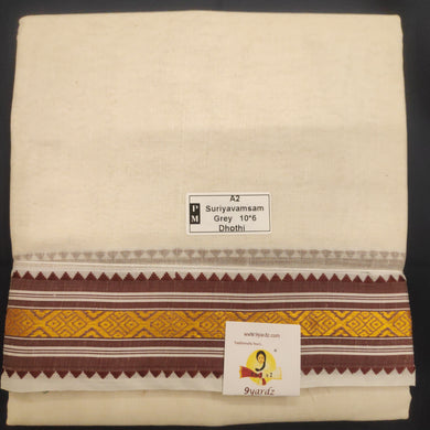 Nagari Cotton Dhothi 10*6