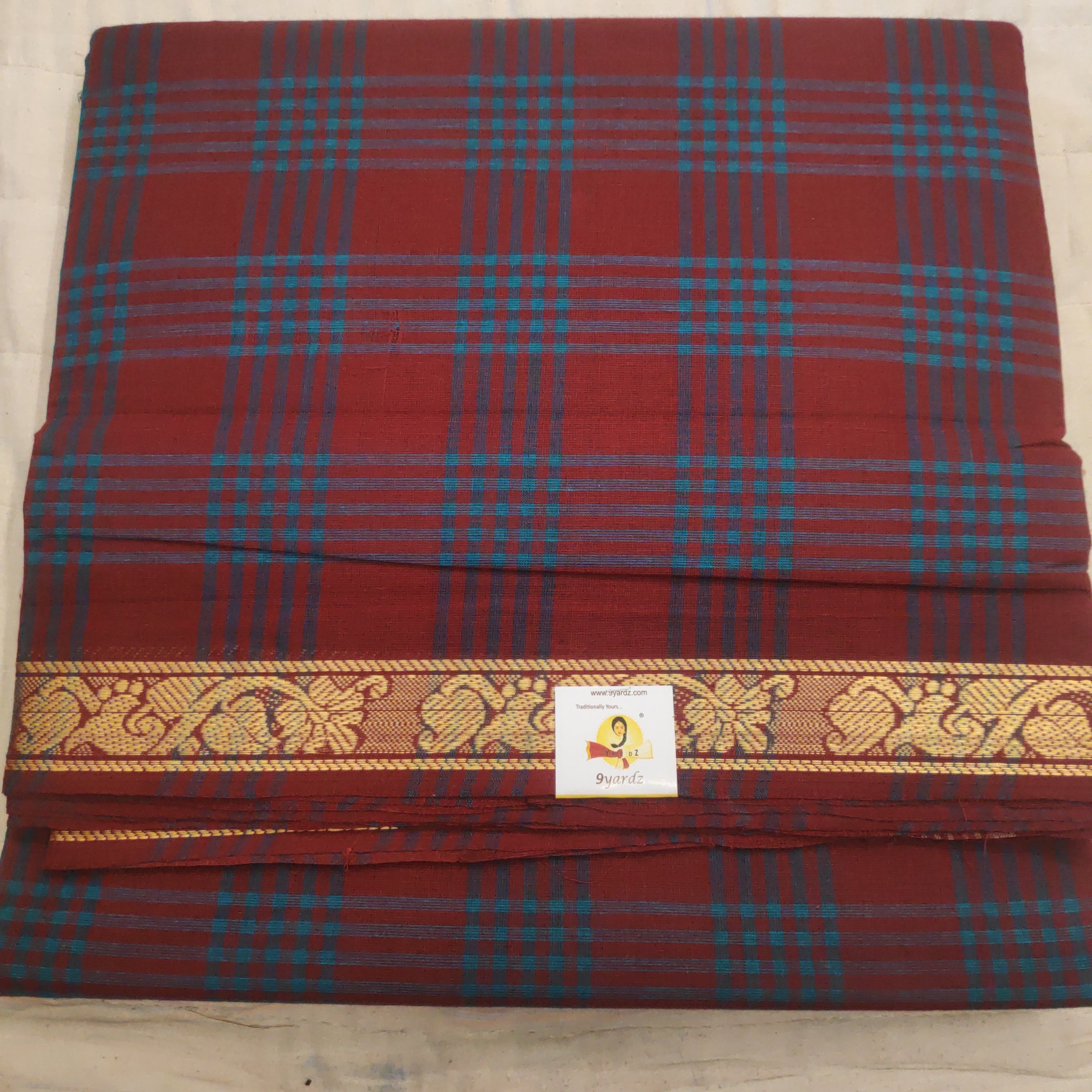 Chettinadu / Karaikudi cotton 10.5 yards madisar