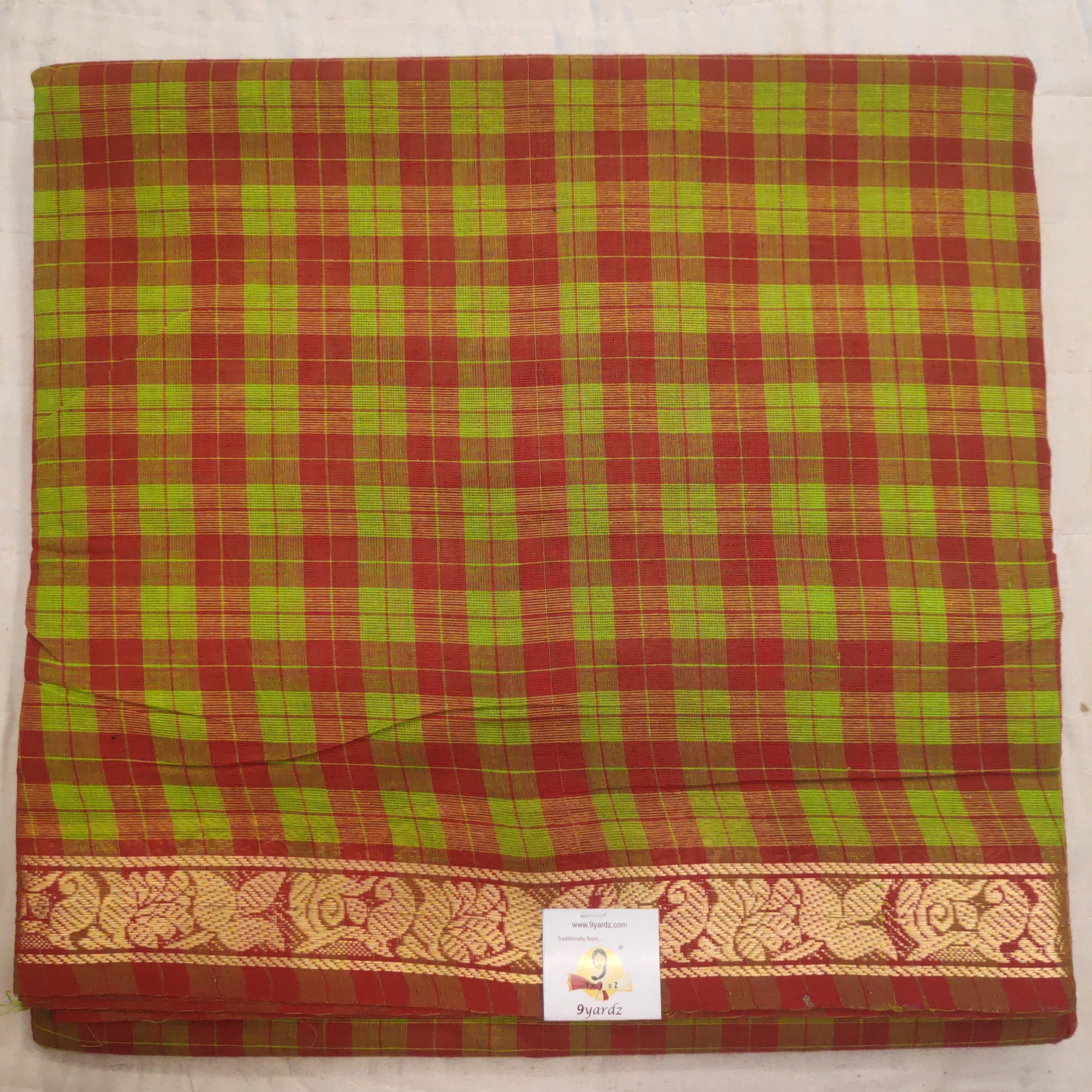 Chettinadu / Karaikudi cotton 10.5 yards madisar