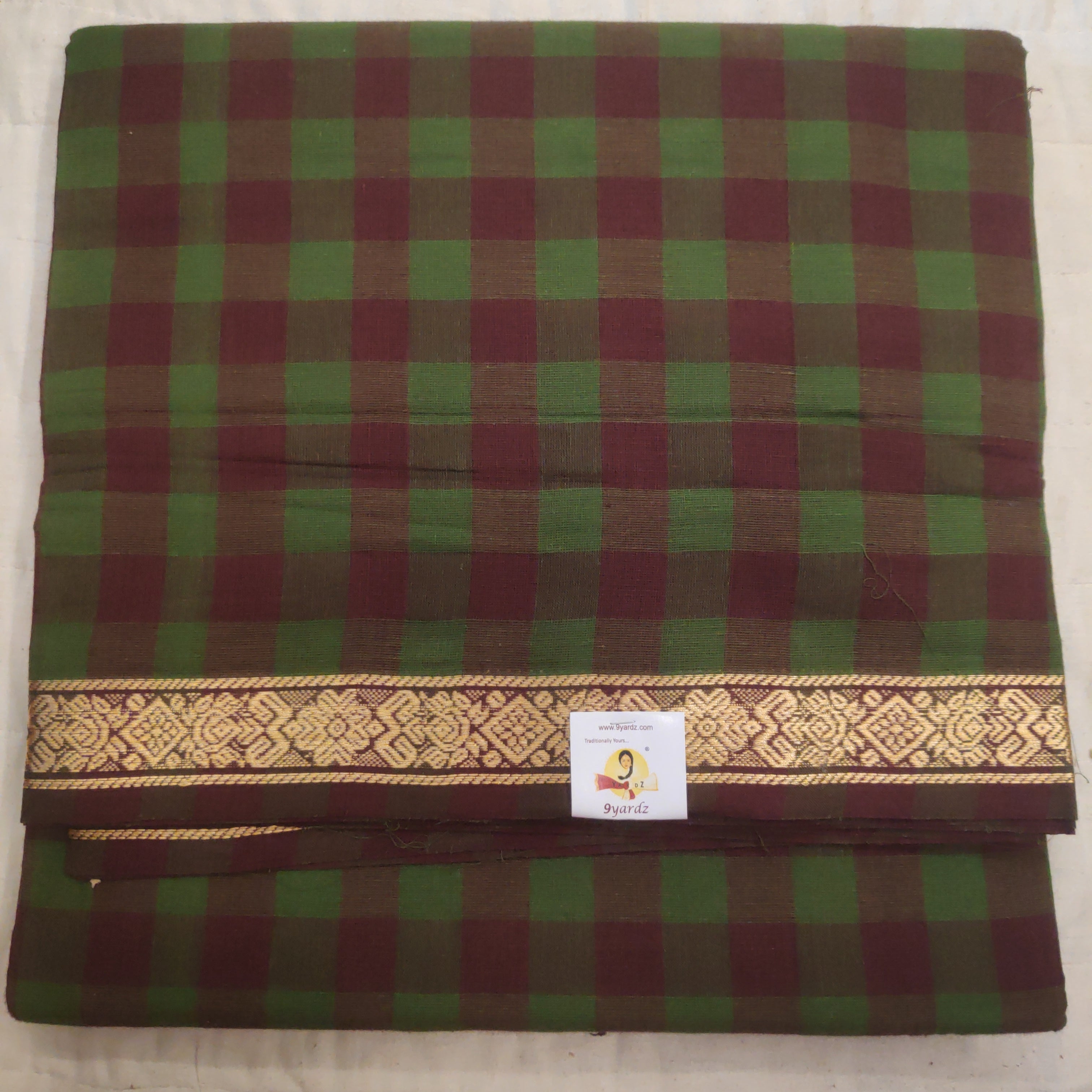 Chettinadu / Karaikudi cotton 10.5 yards madisar