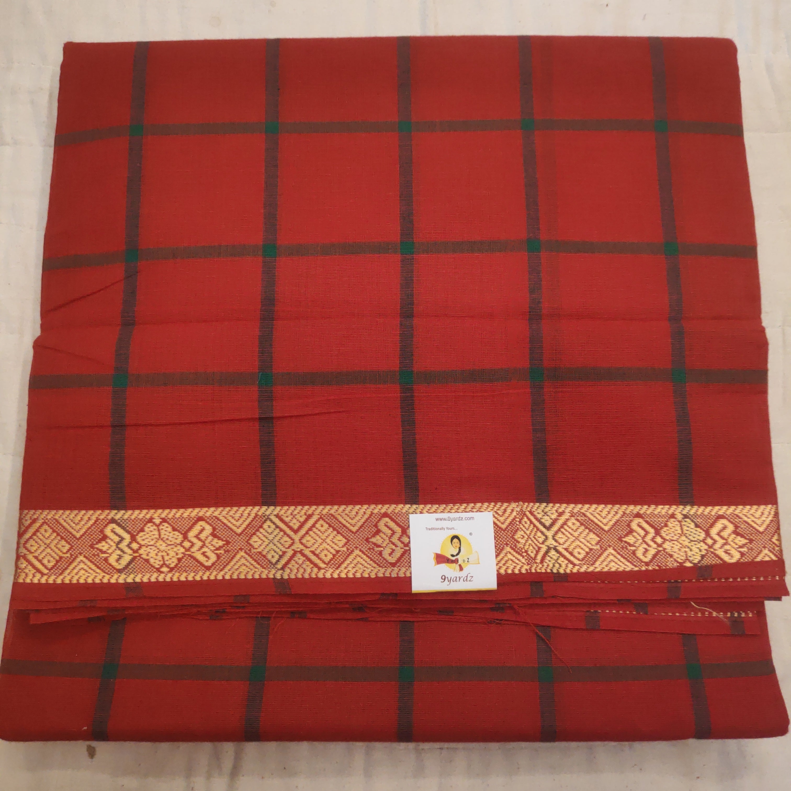 Chettinadu / Karaikudi cotton 10.5 yards madisar