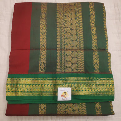 Kalyani Cotton UniForm Sarees 9.5yards