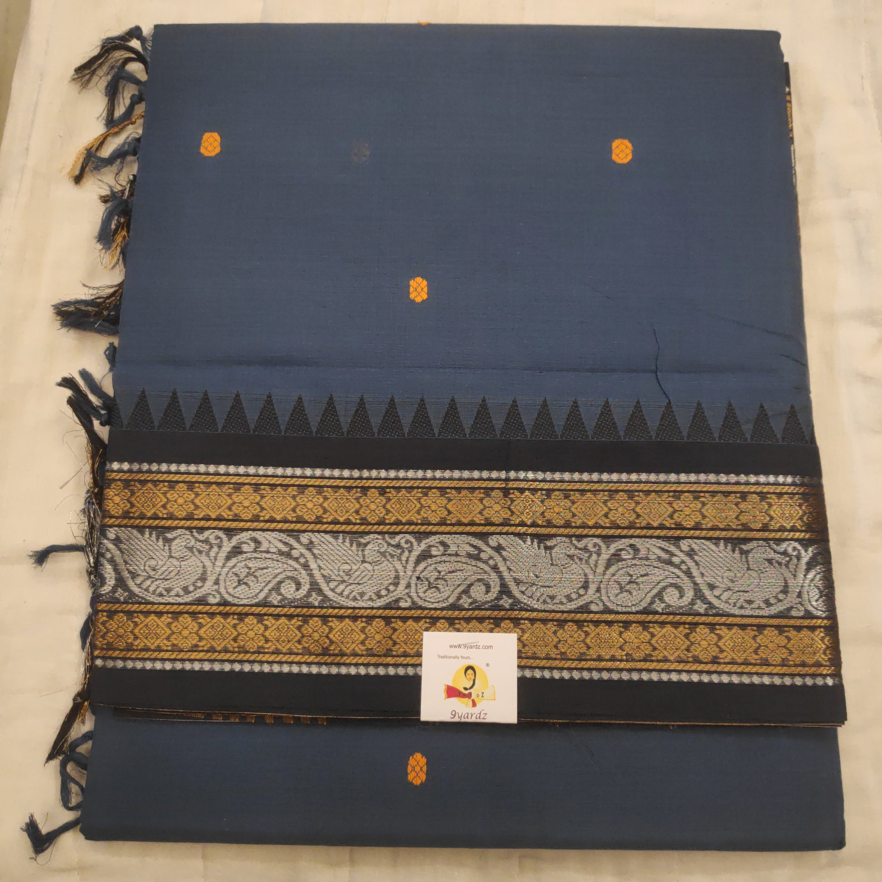 Chettinadu cotton 6 yardz
