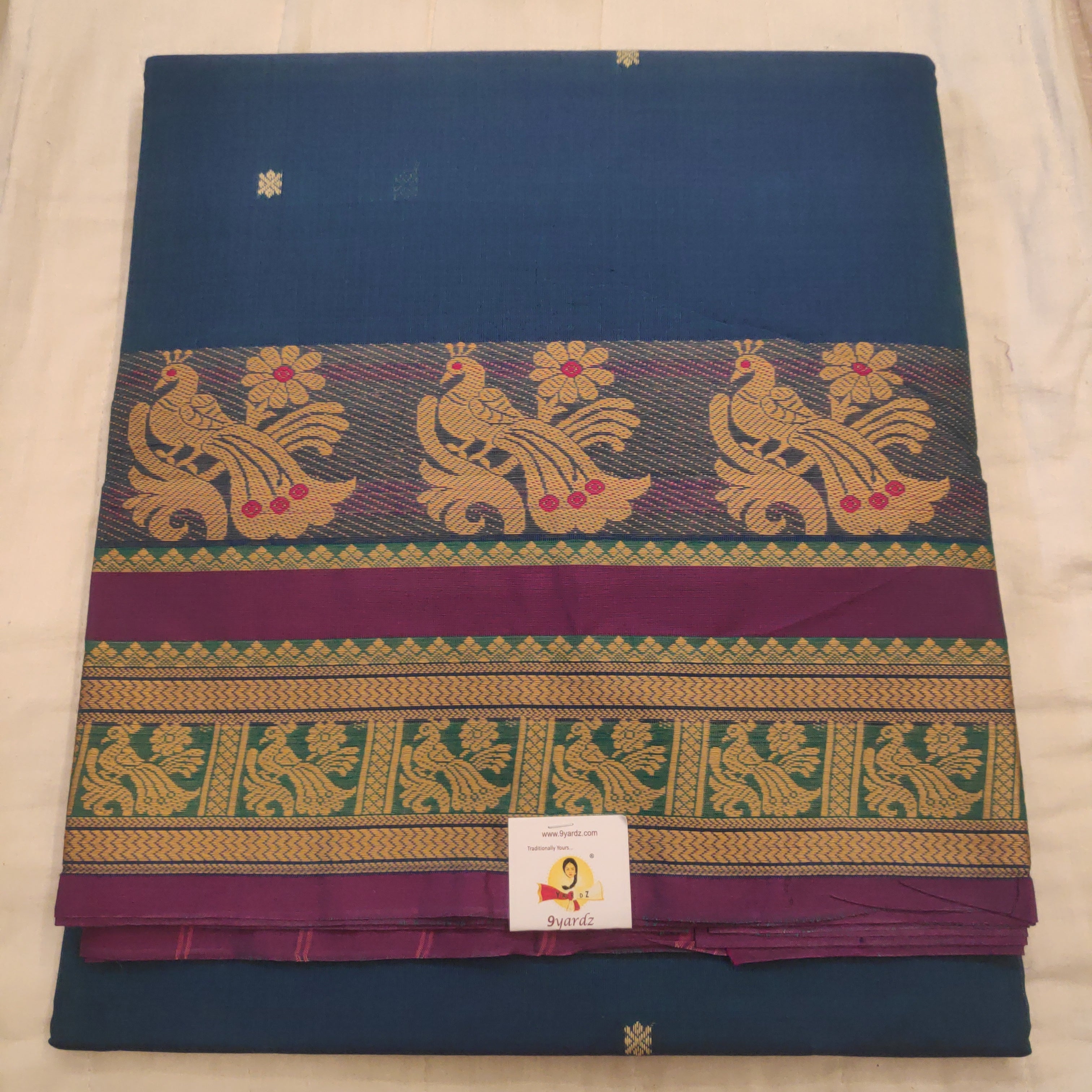 Chettinadu cotton 6 yardz