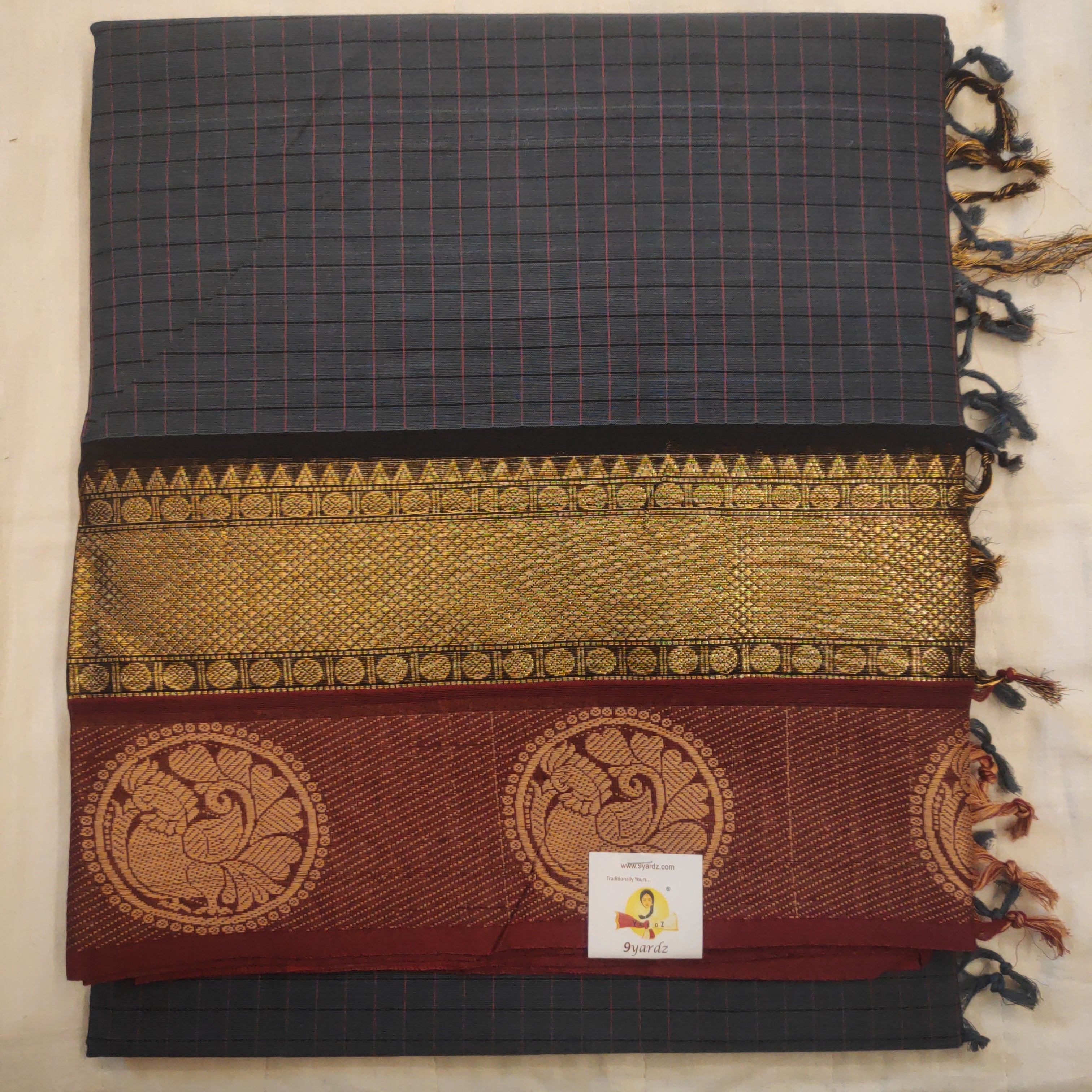 Chettinadu cotton 6 yardz