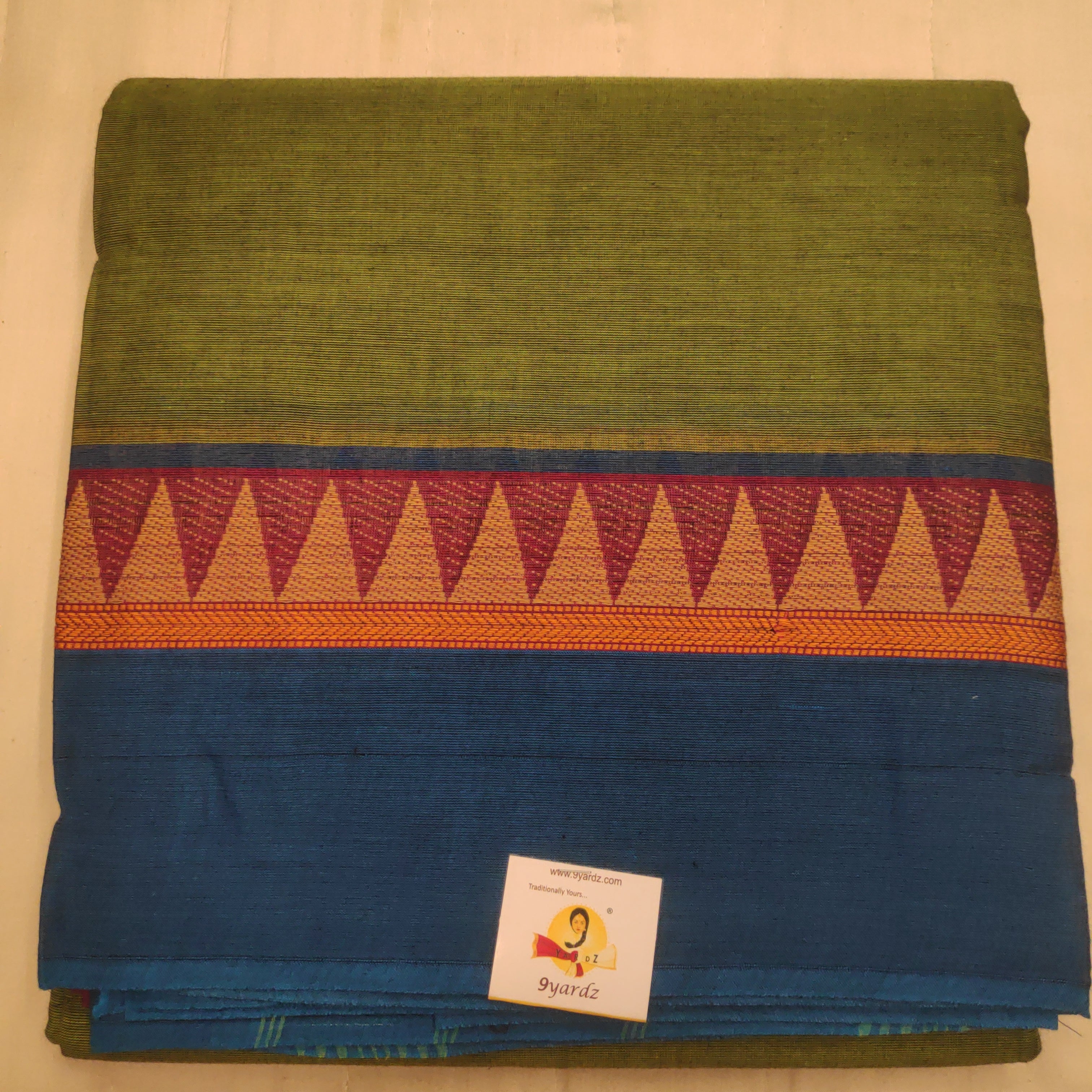 Arupukottai cotton 10 yards madisar
