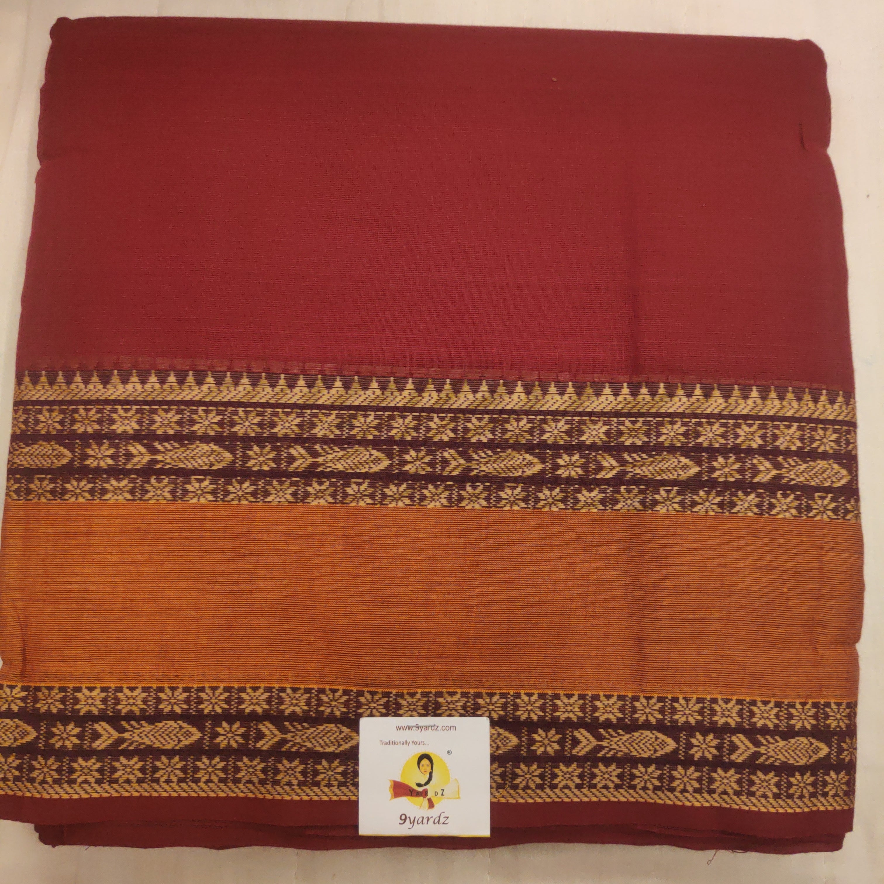 Arupukottai cotton 10 yards madisar