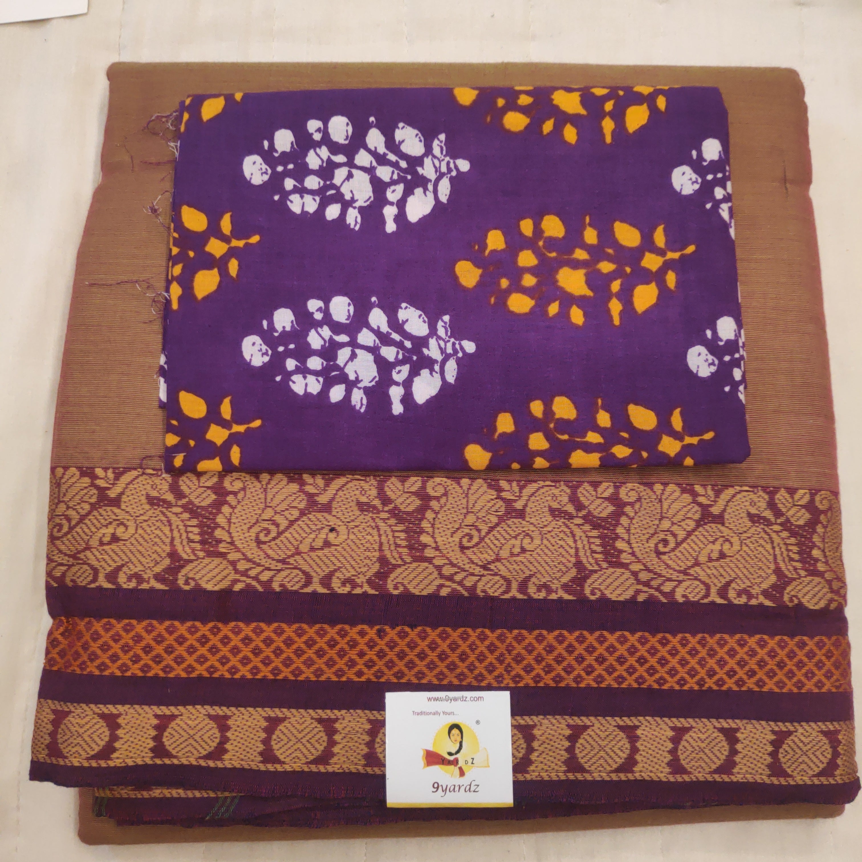 Arupukottai cotton 10 yards madisar