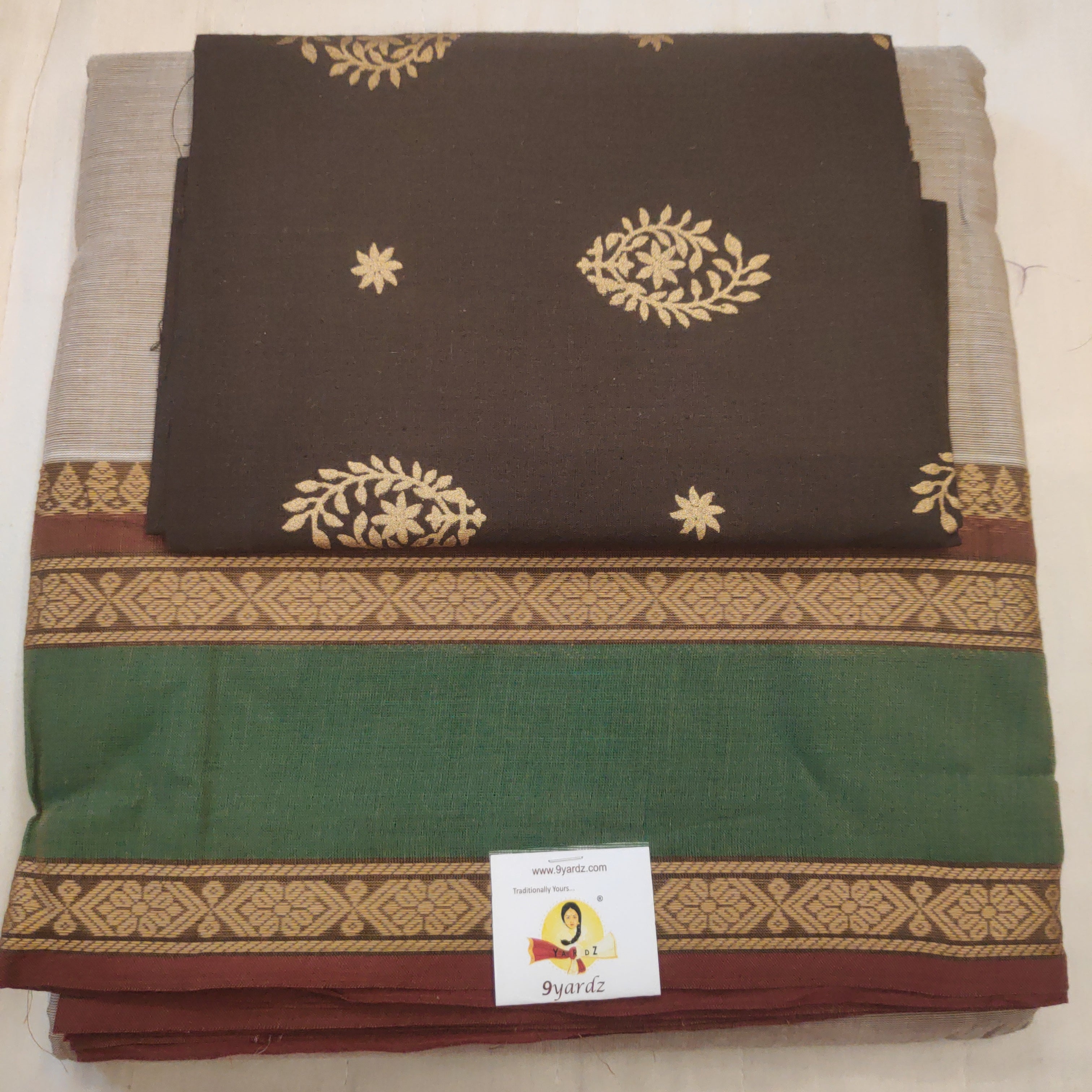 Arupukottai cotton 10 yards madisar