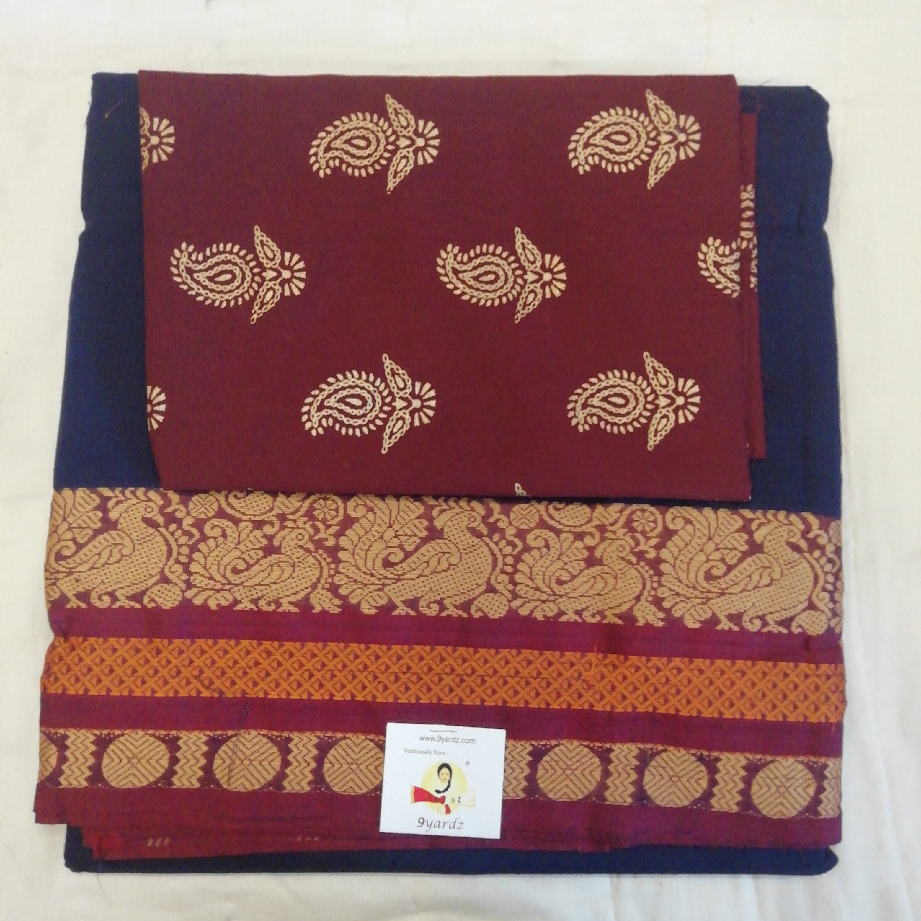 Arupukottai cotton 10 yards madisar
