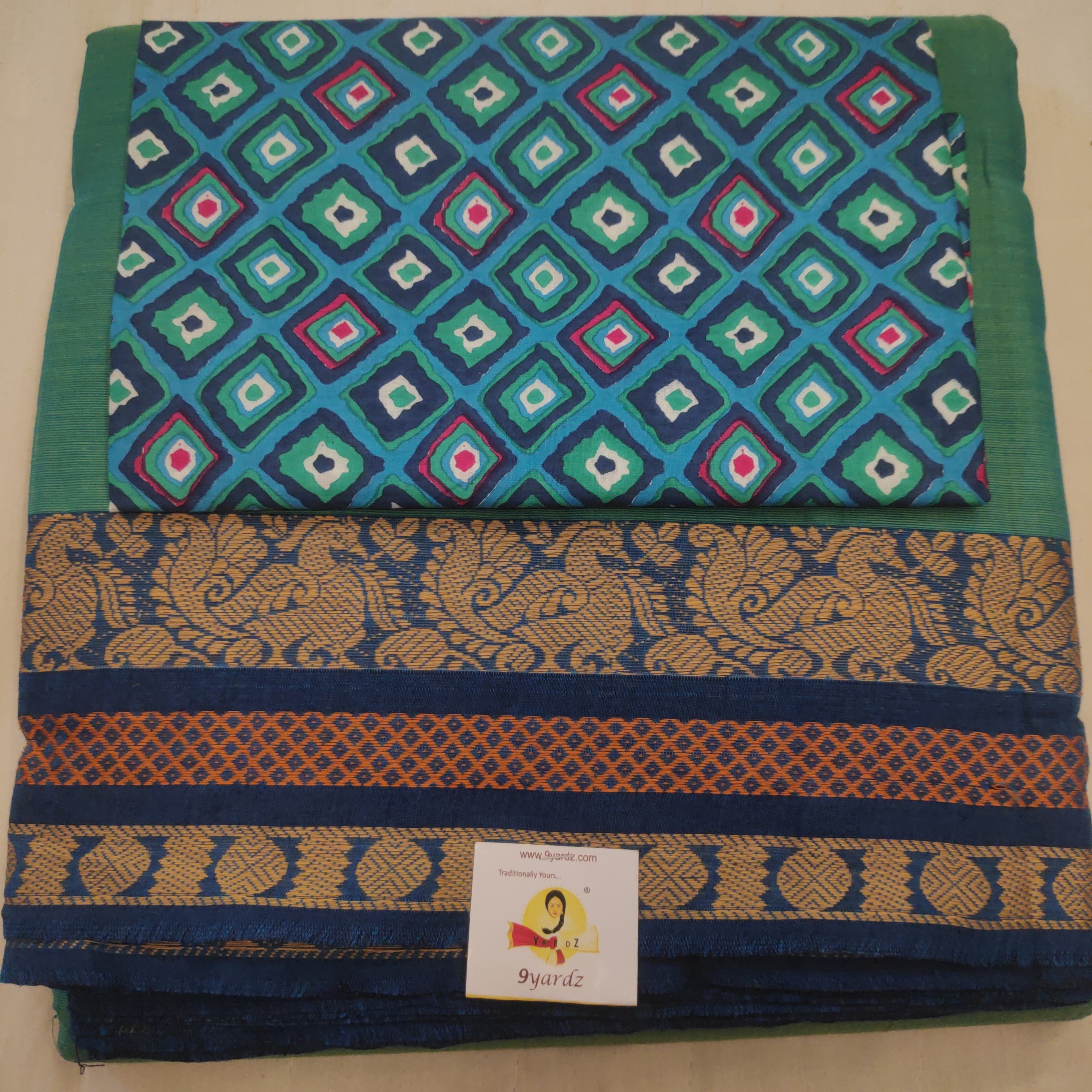 Arupukottai cotton 10 yards madisar