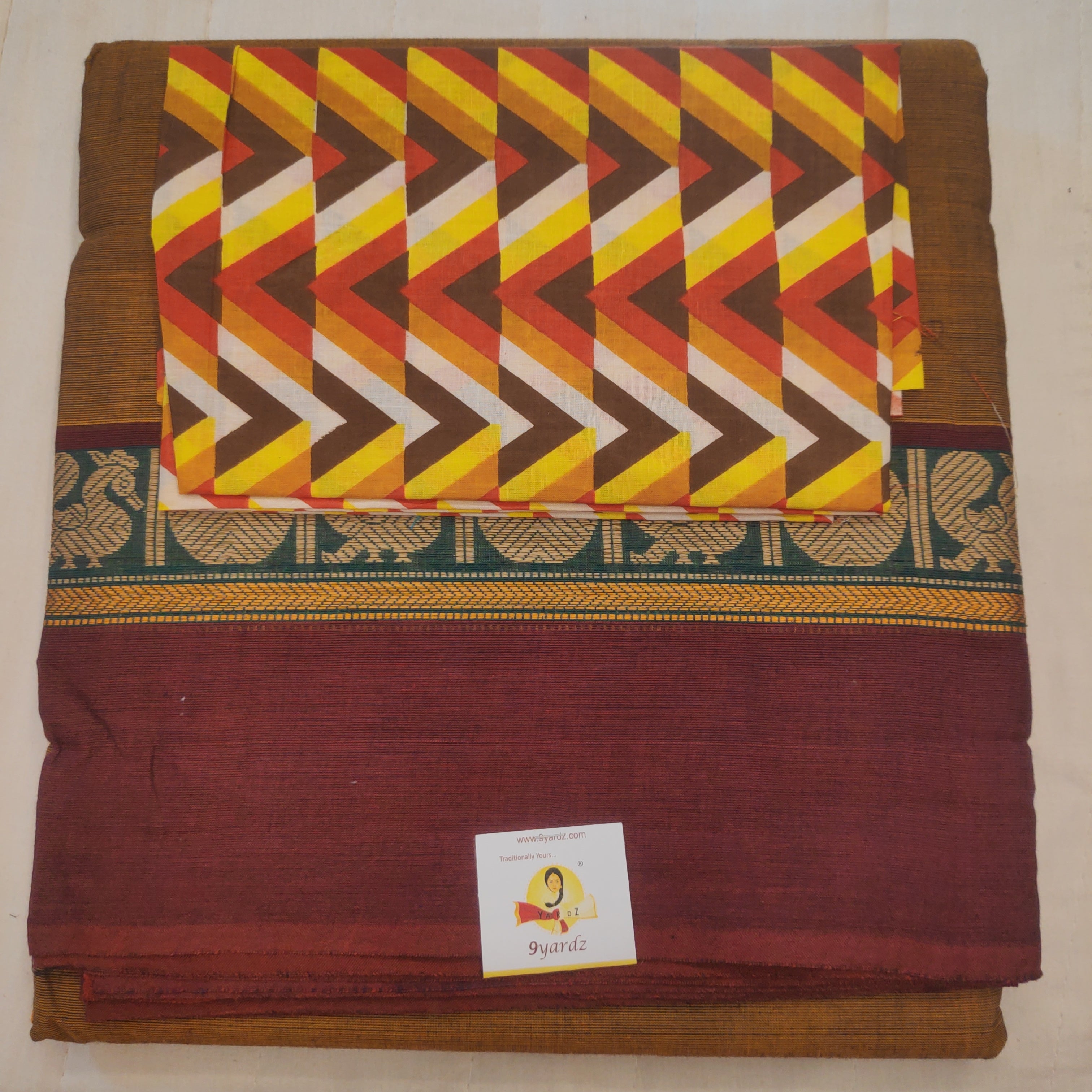 Arupukottai cotton 10 yards madisar