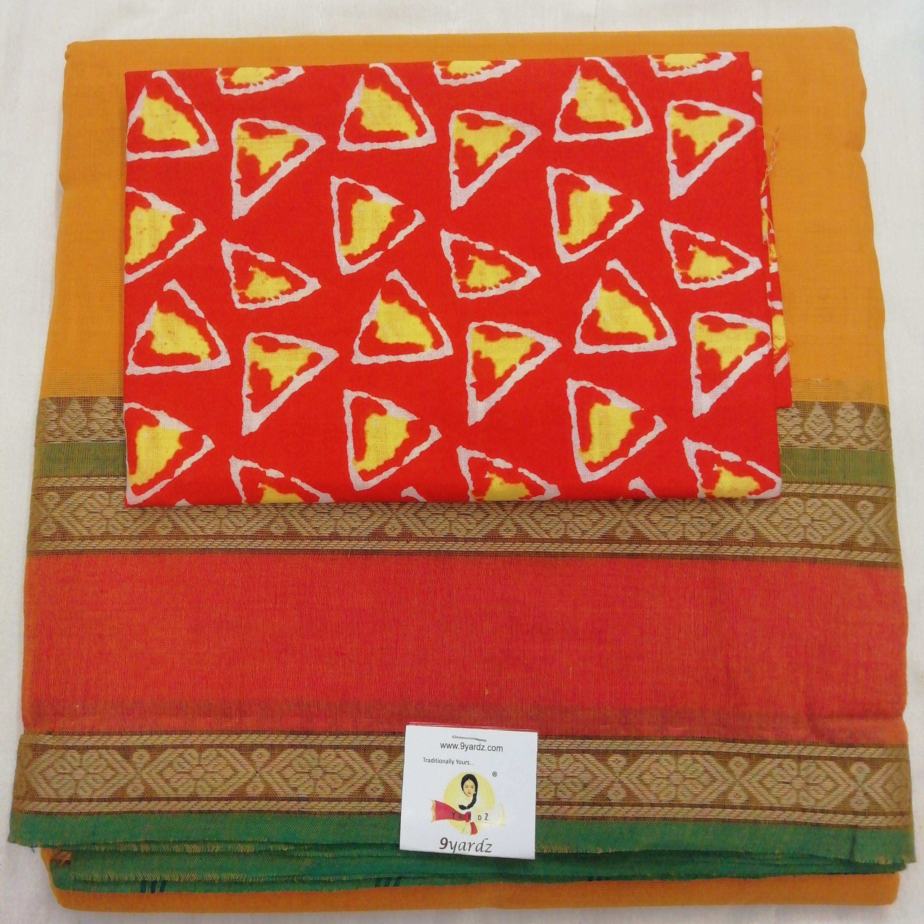 Arupukottai cotton 10 yards madisar