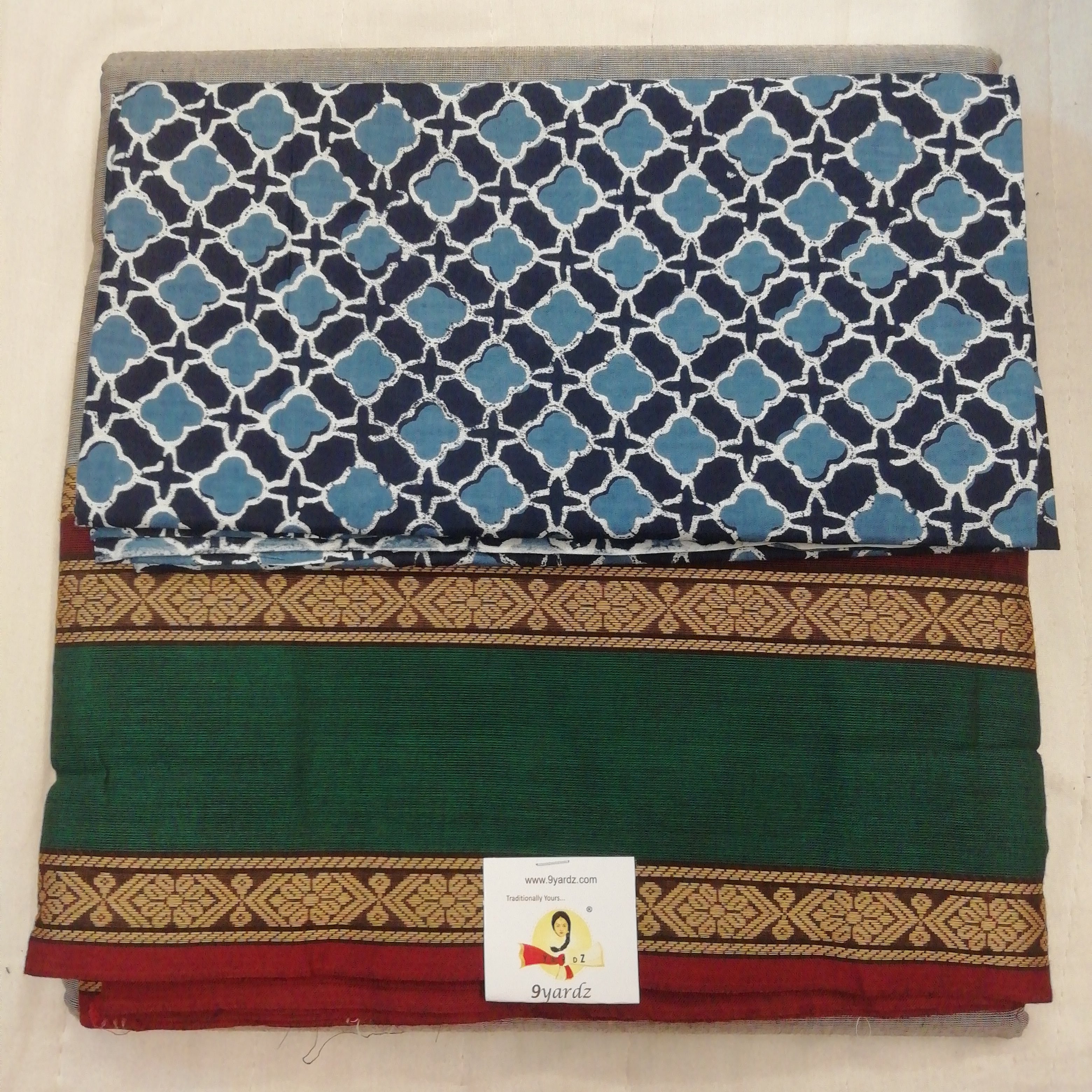 Arupukottai cotton 10 yards madisar