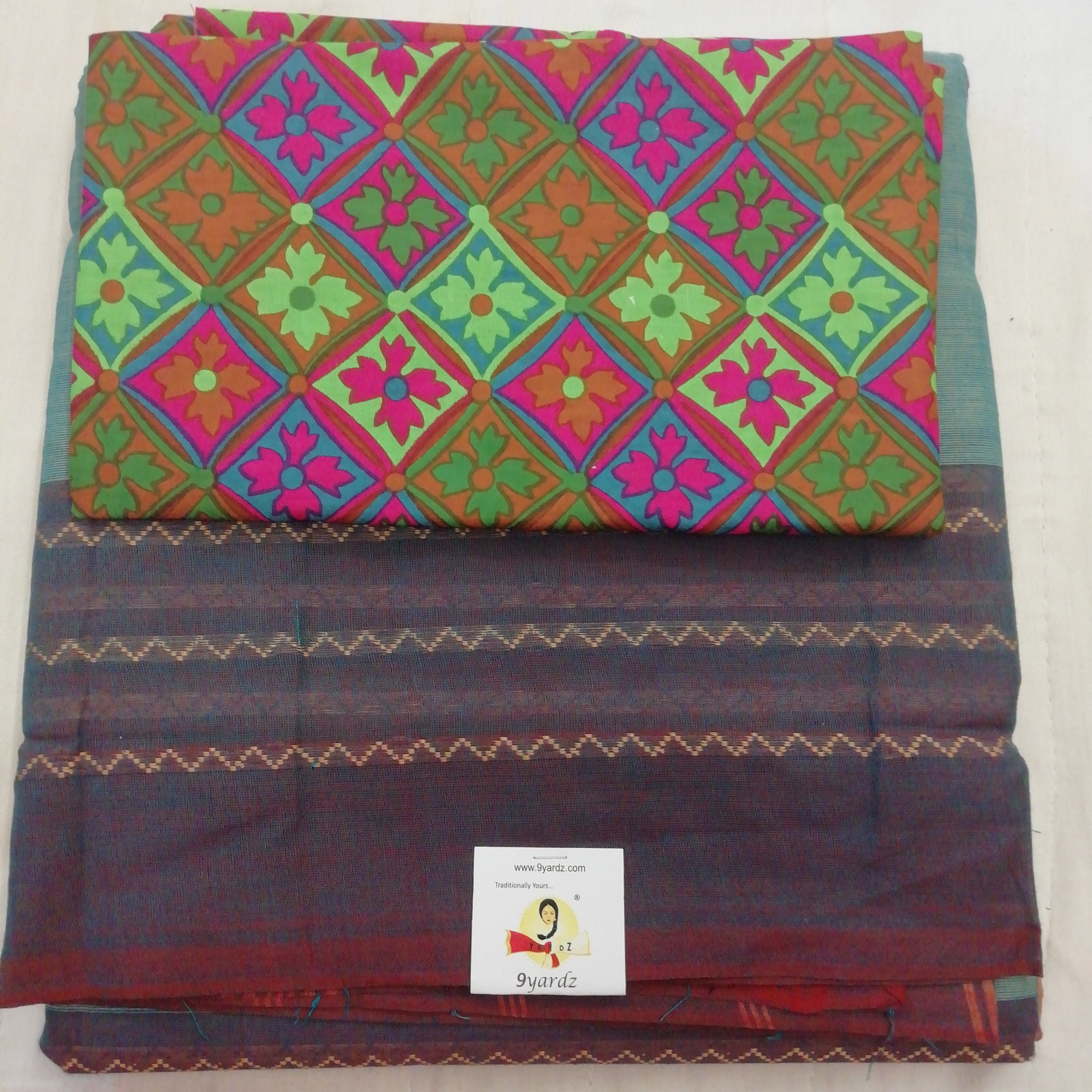 Arupukottai cotton 10 yards madisar