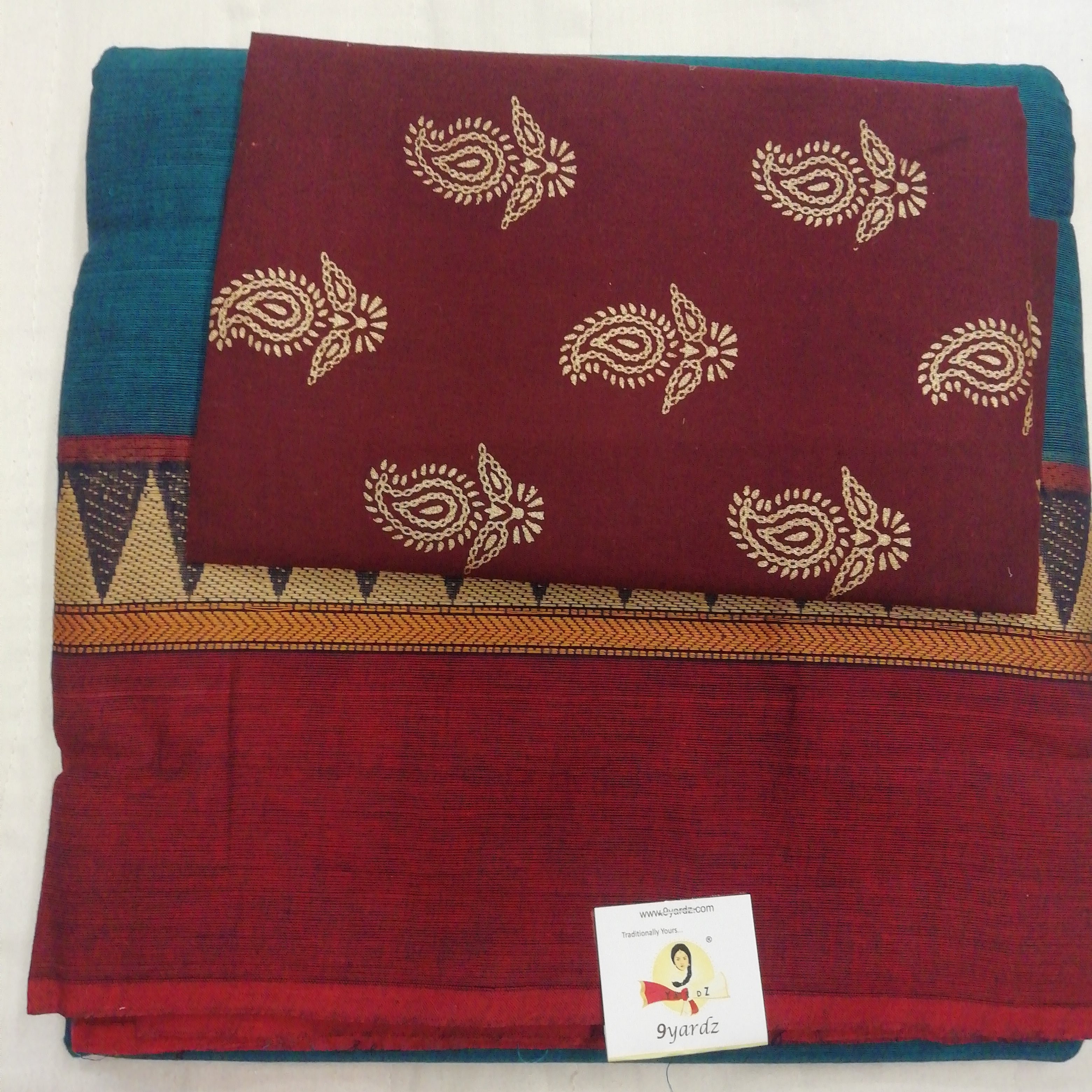 Arupukottai cotton 10 yards madisar