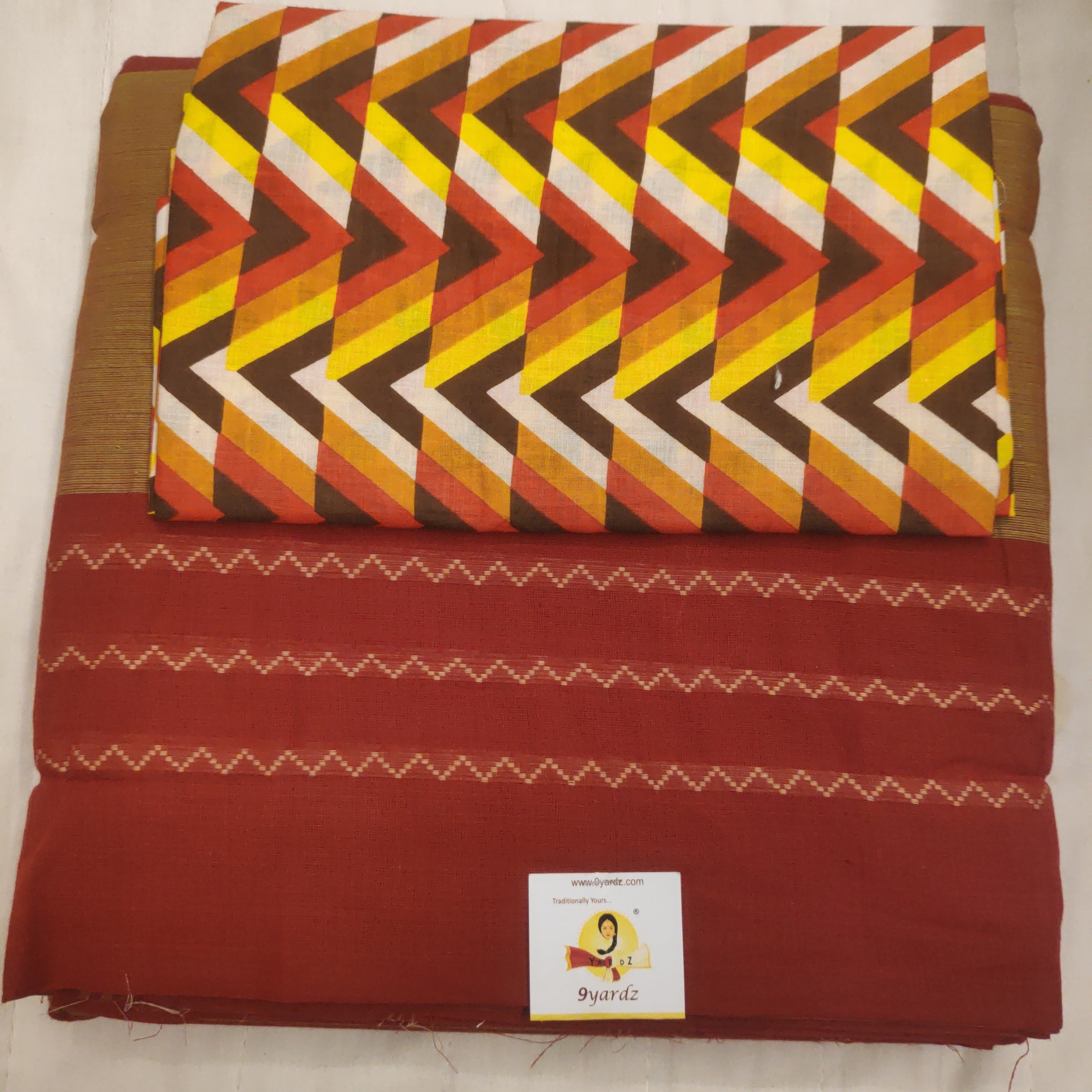Arupukottai cotton 10 yards madisar
