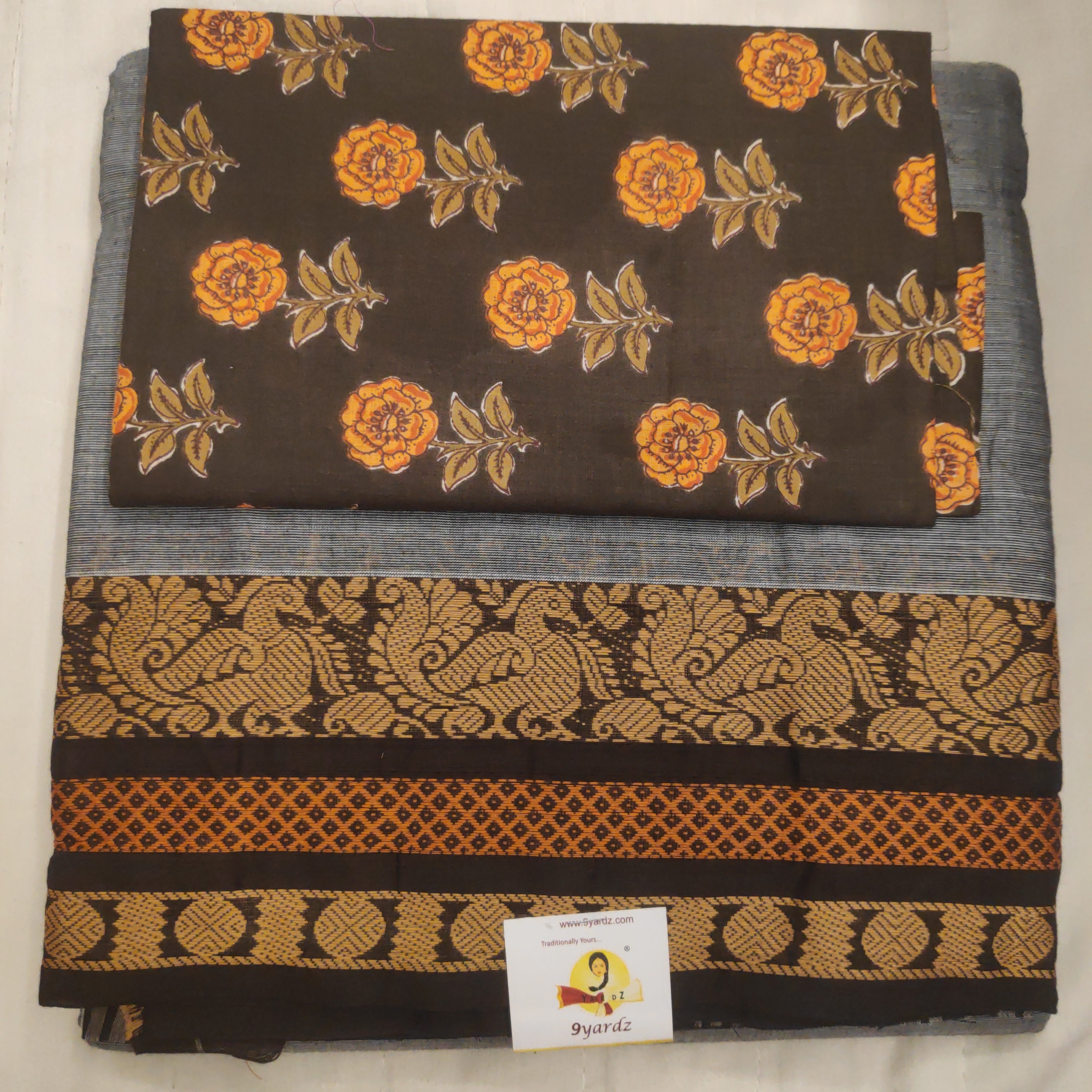 Arupukottai cotton 10 yards madisar