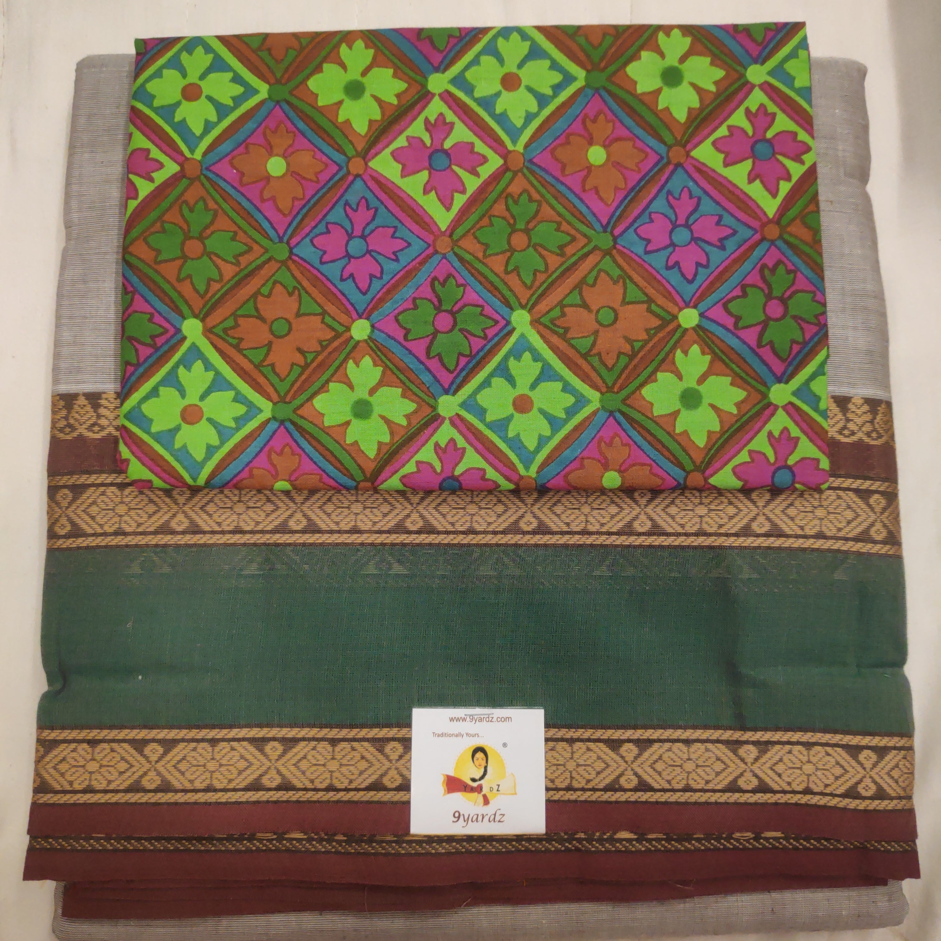 Arupukottai cotton 10 yards madisar