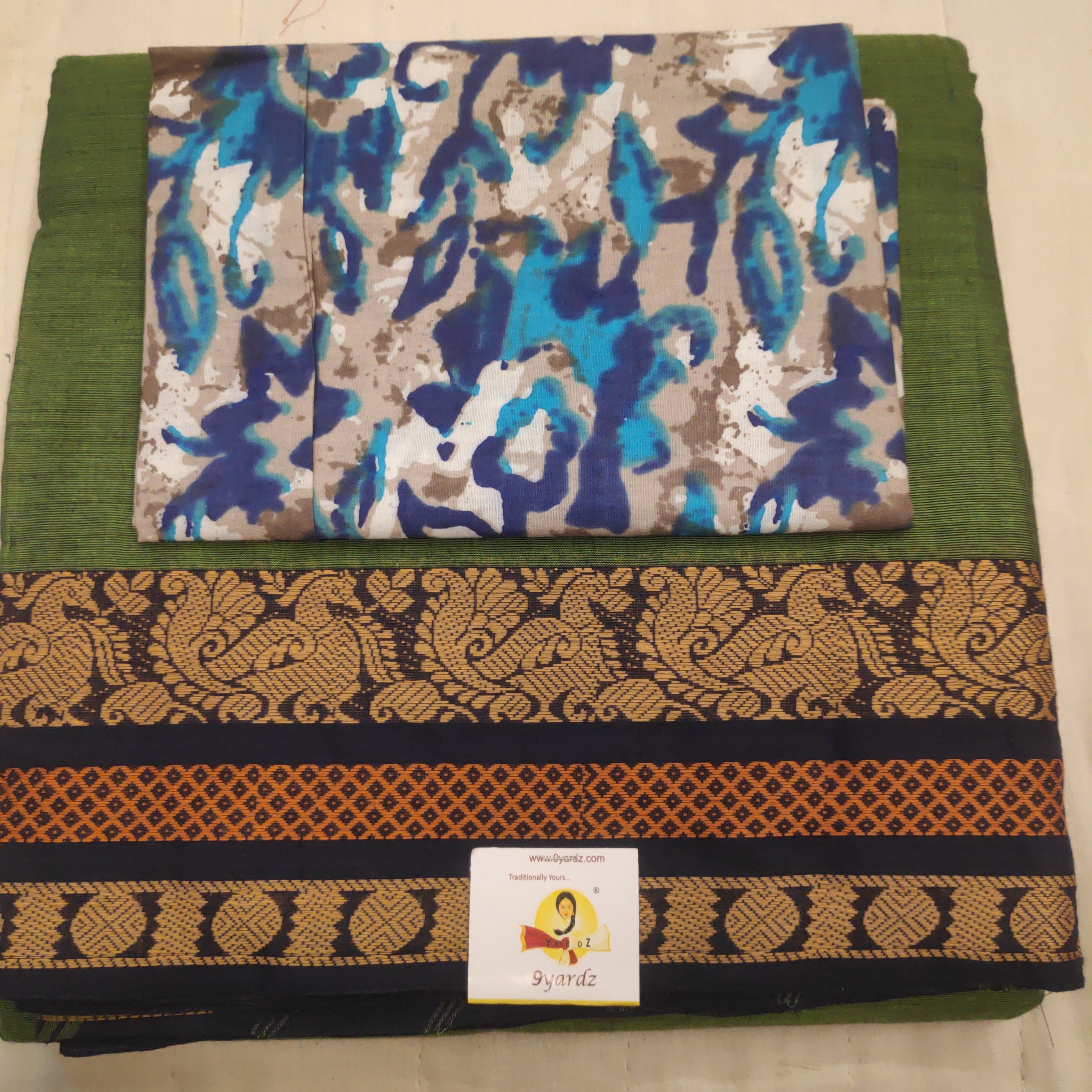 Arupukottai cotton 10 yards madisar