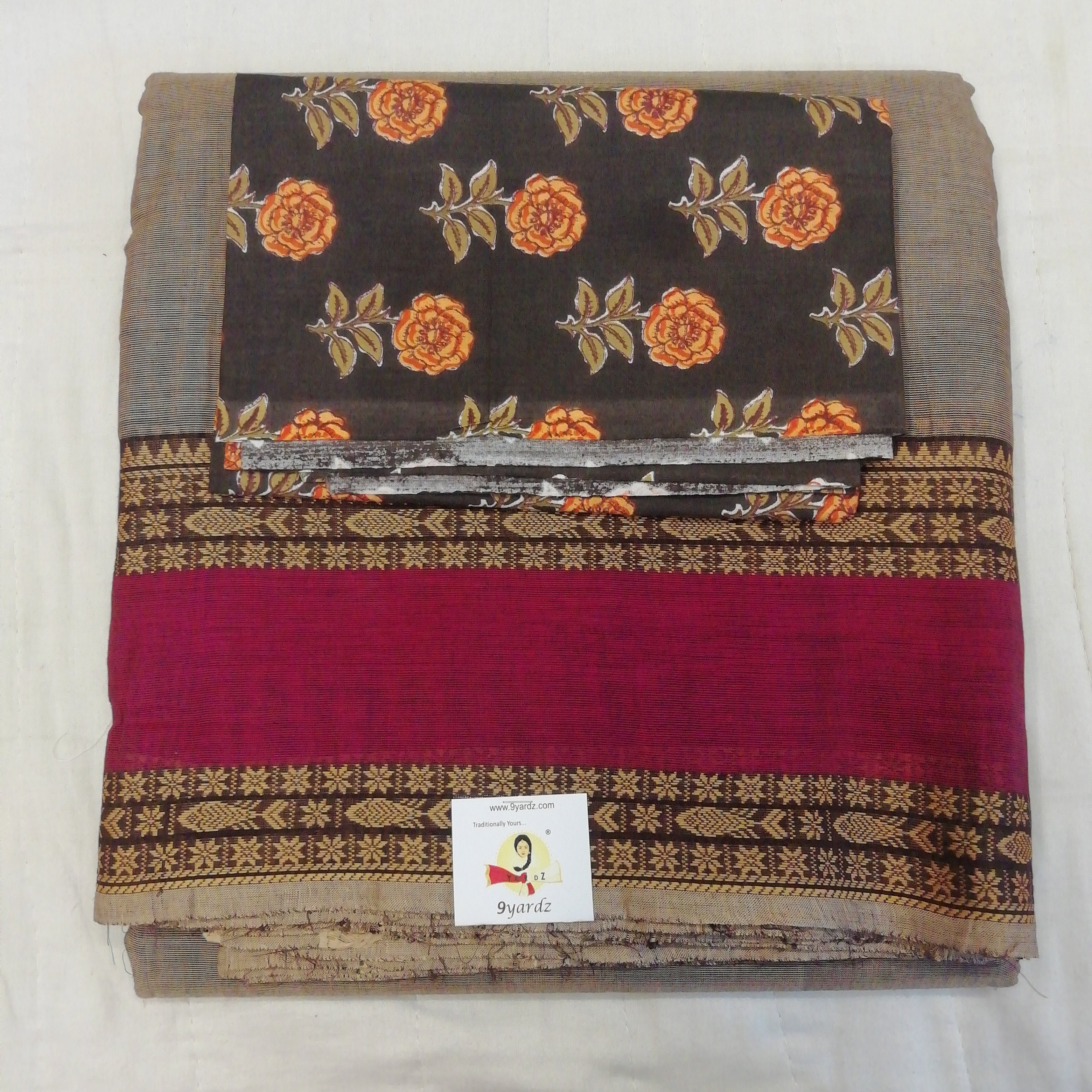 Arupukottai cotton 10 yards madisar