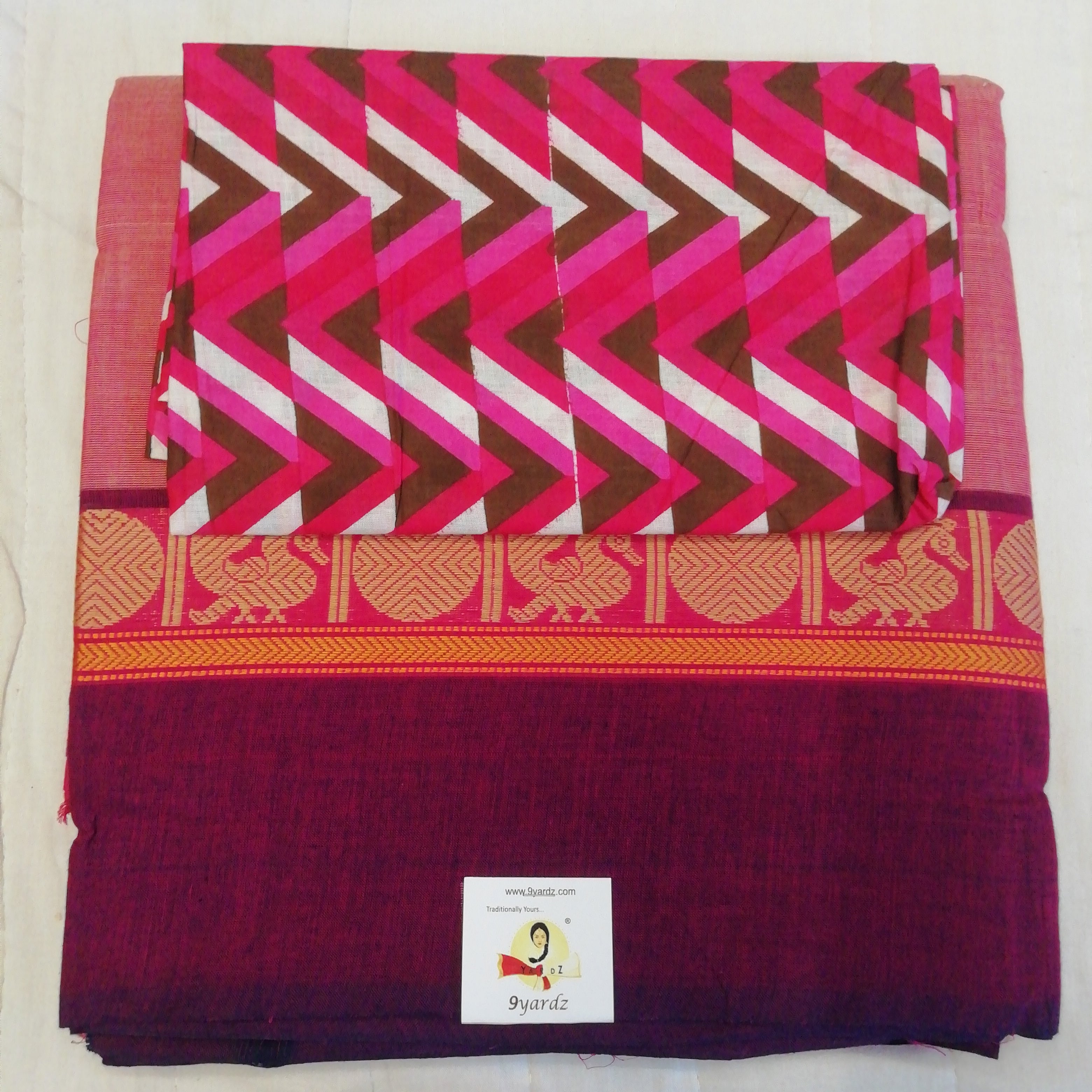 Arupukottai cotton 10 yards madisar
