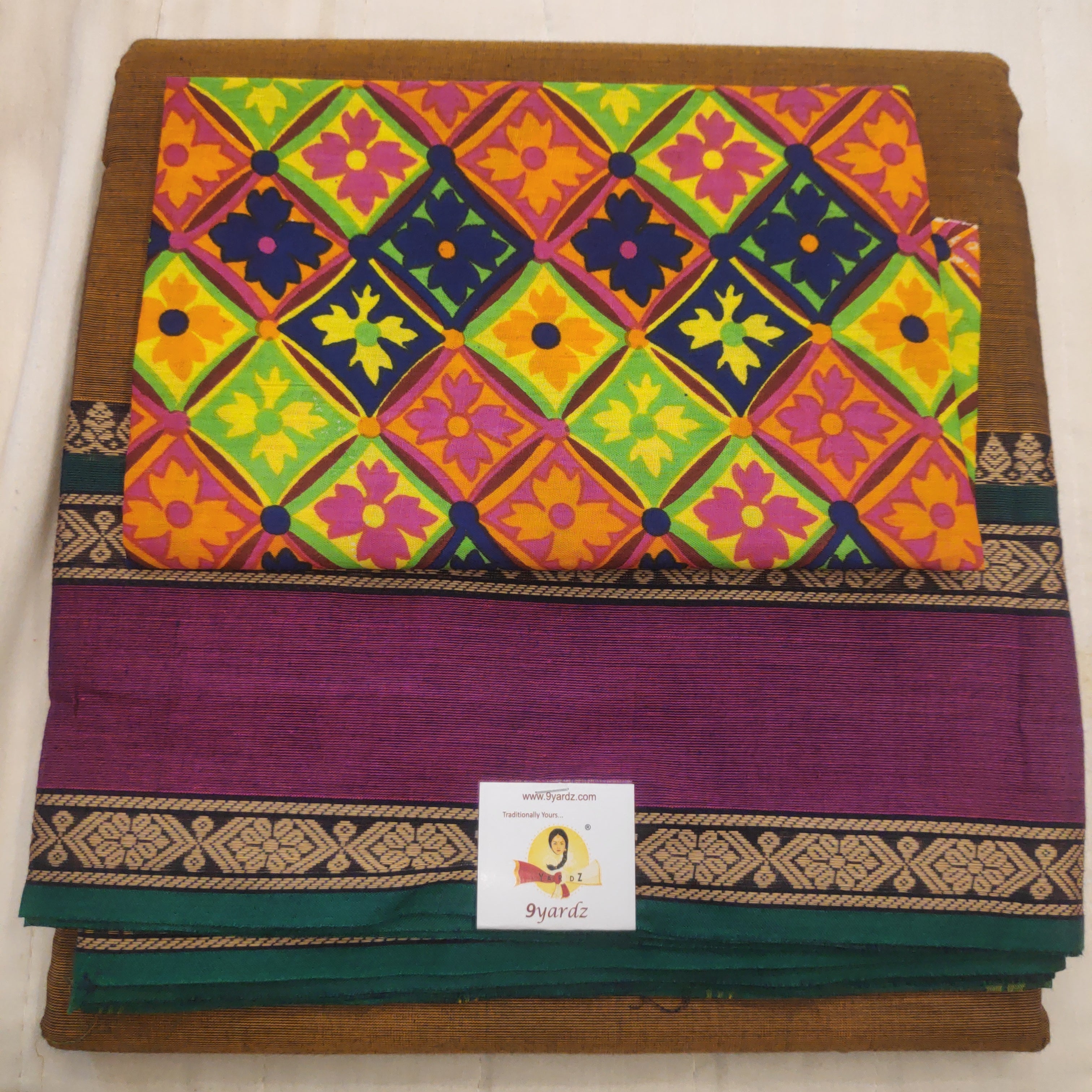 Arupukottai cotton 10 yards madisar