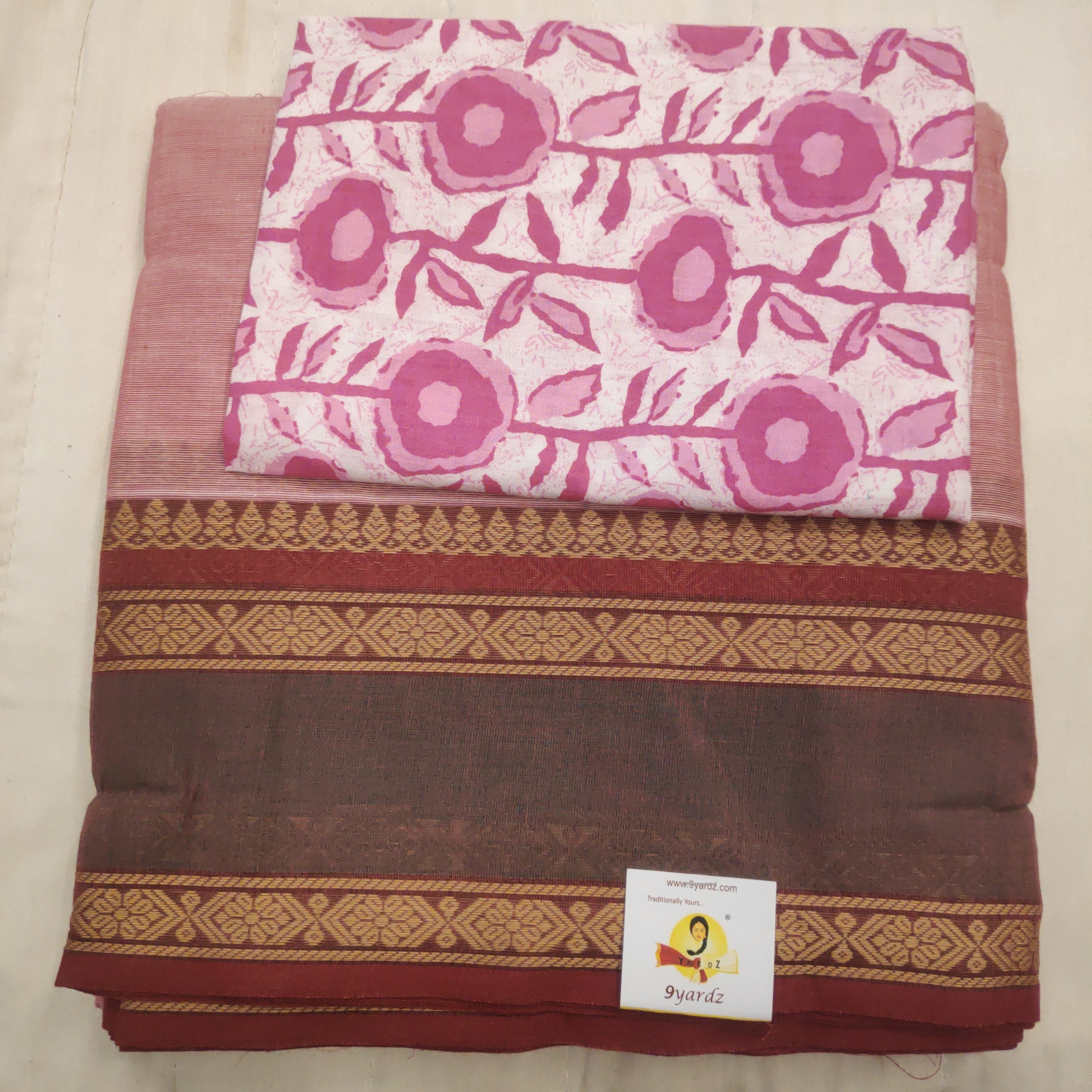 Arupukottai cotton 10 yards madisar