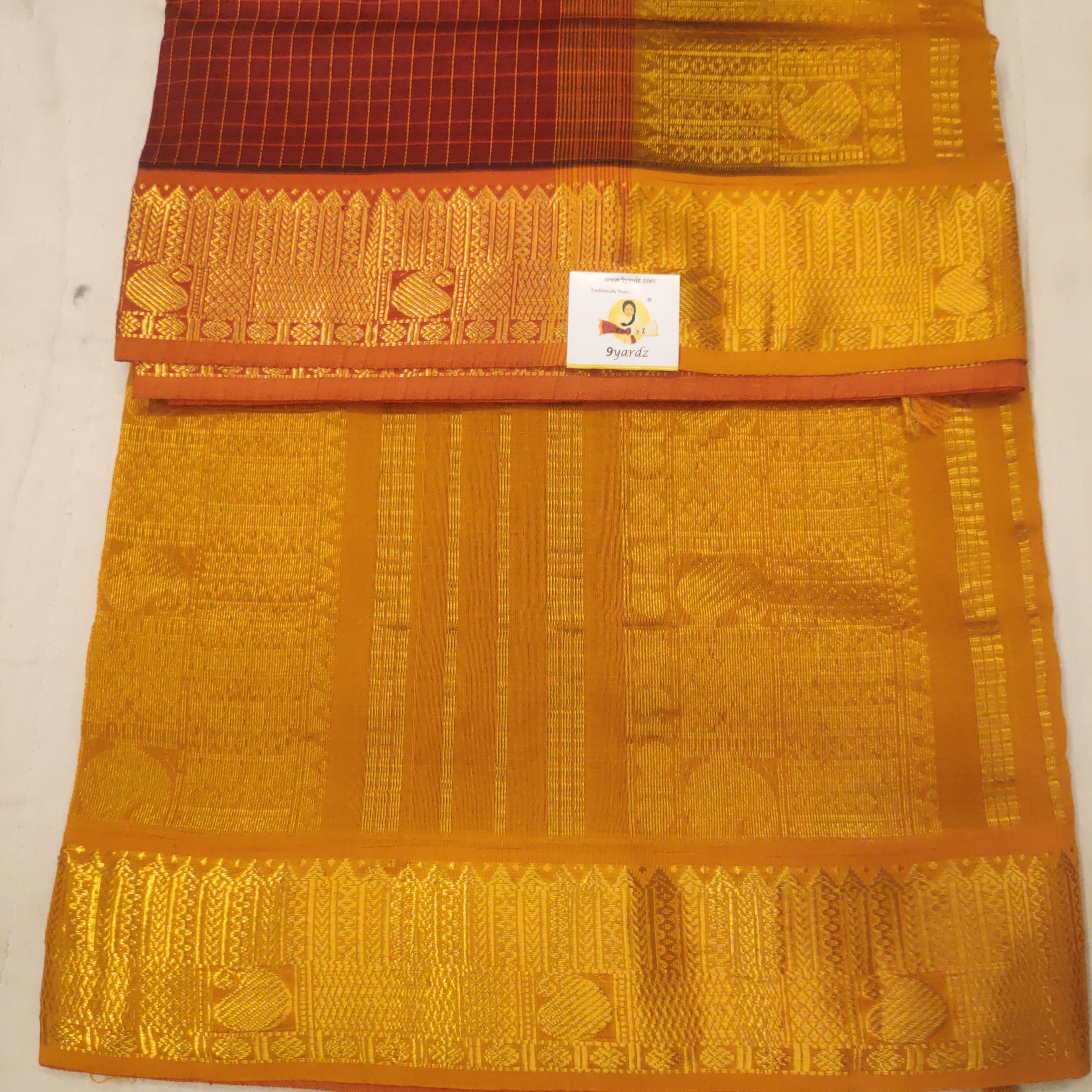 Semi Silk cotton Madisar Embossed