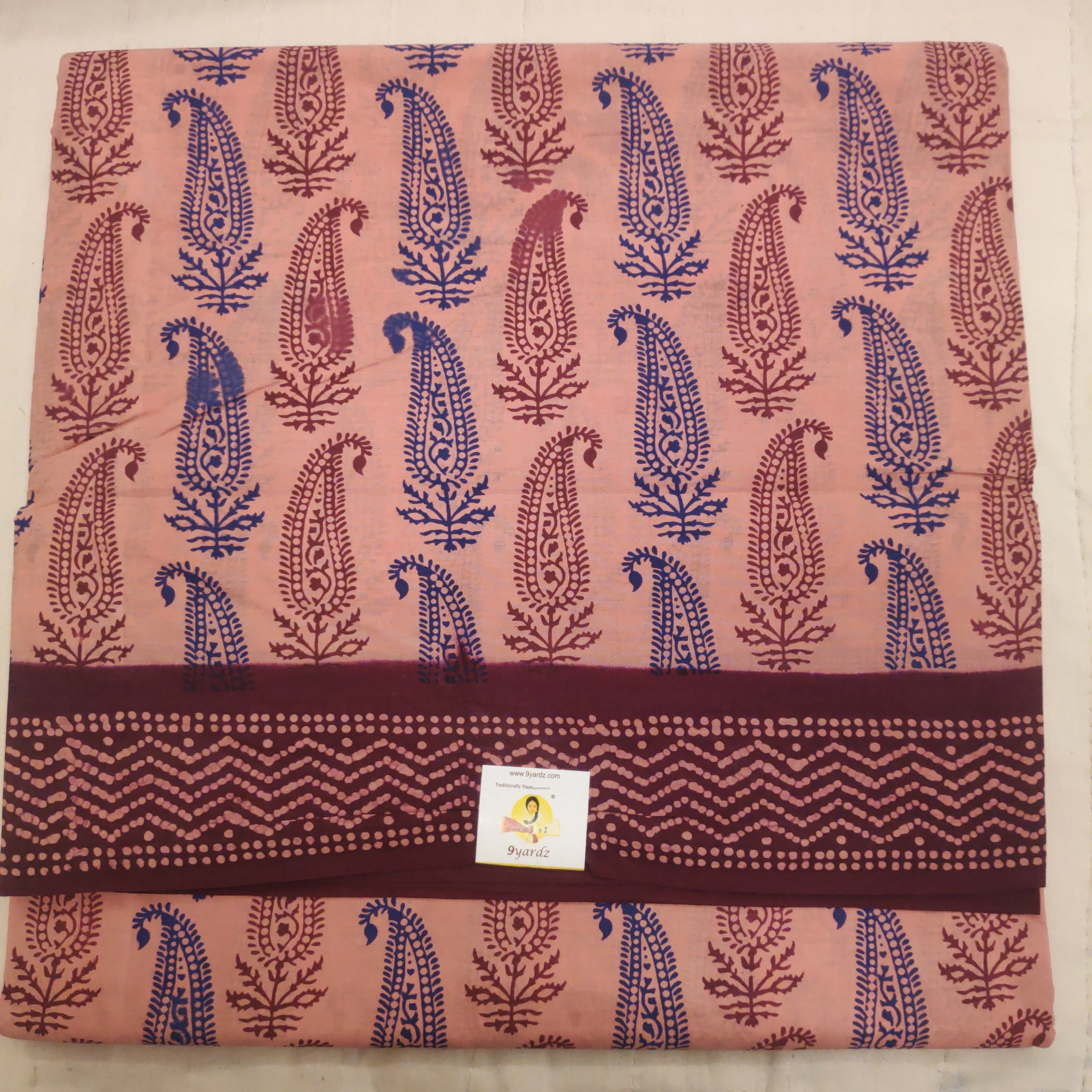 Sungudi cotton 10.5 yards madisar