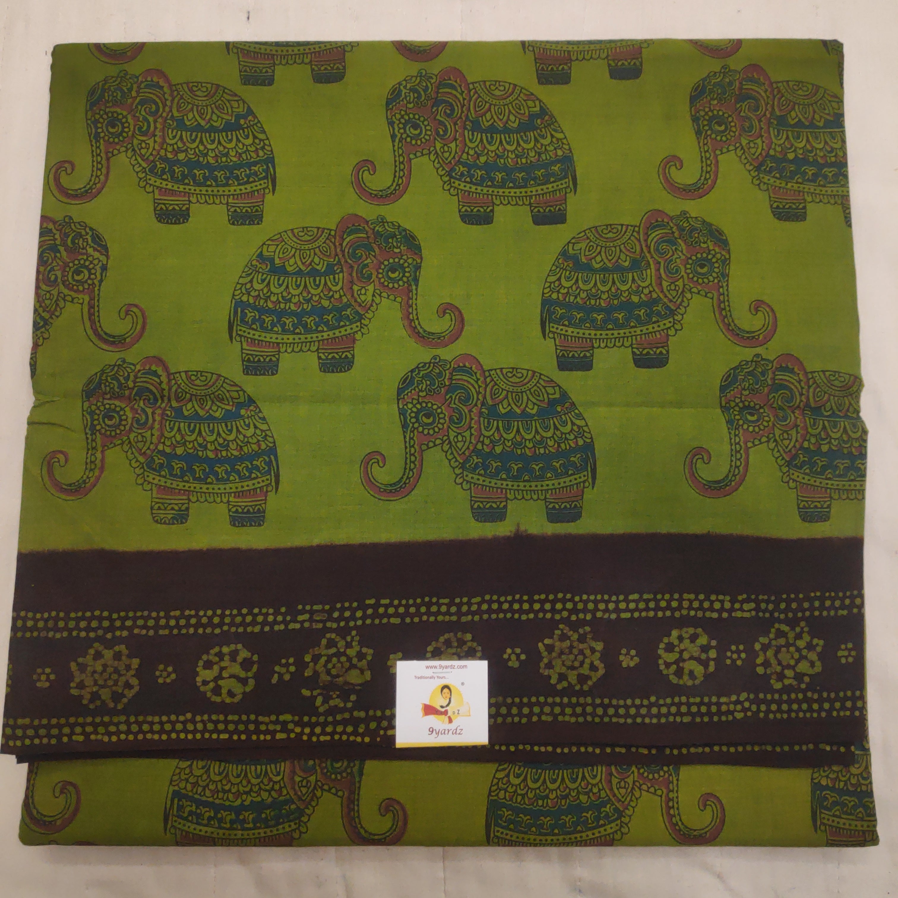 Sungudi cotton 10.5 yards madisar