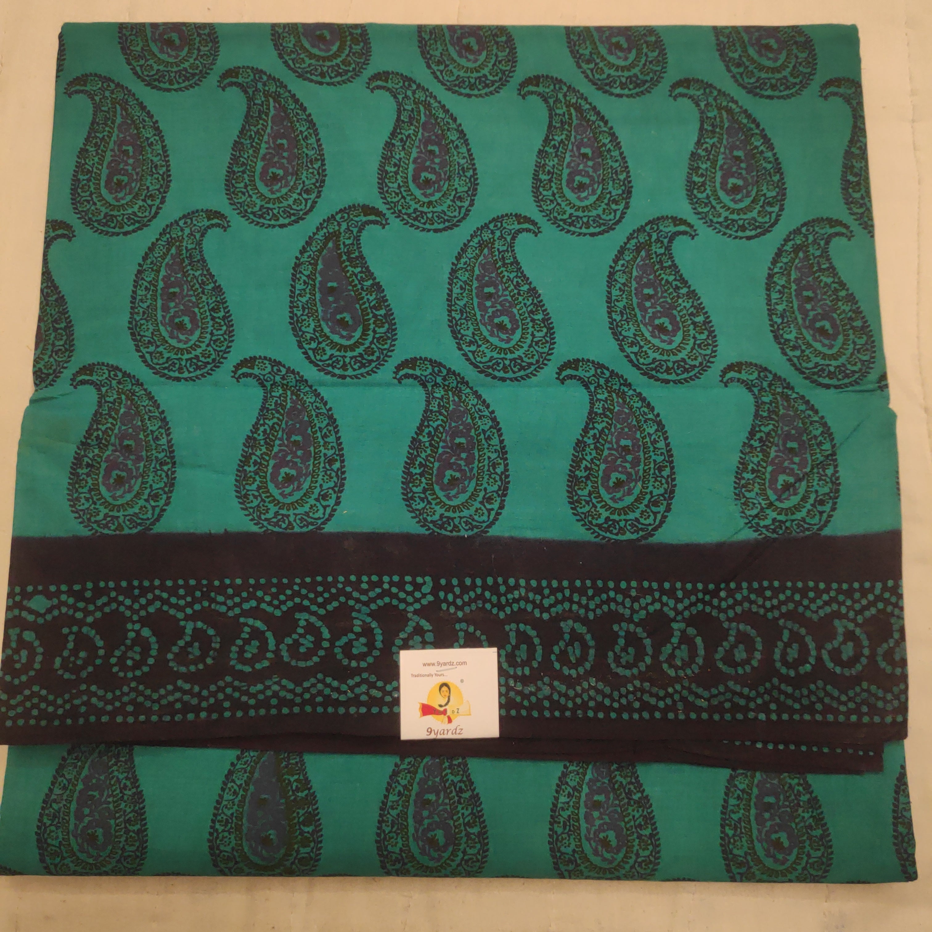 Sungudi cotton 10.5 yards madisar
