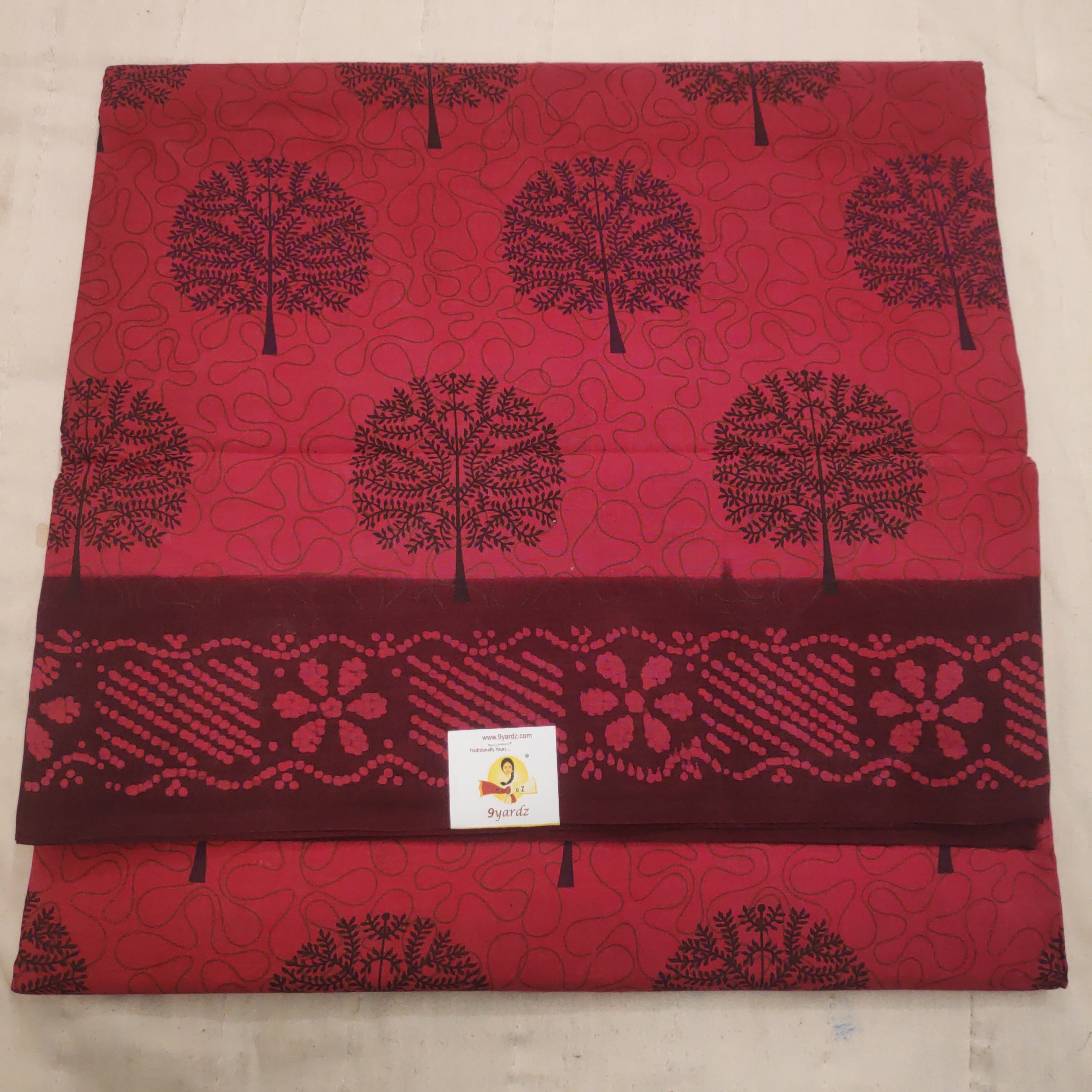 Sungudi cotton 10.5 yards madisar