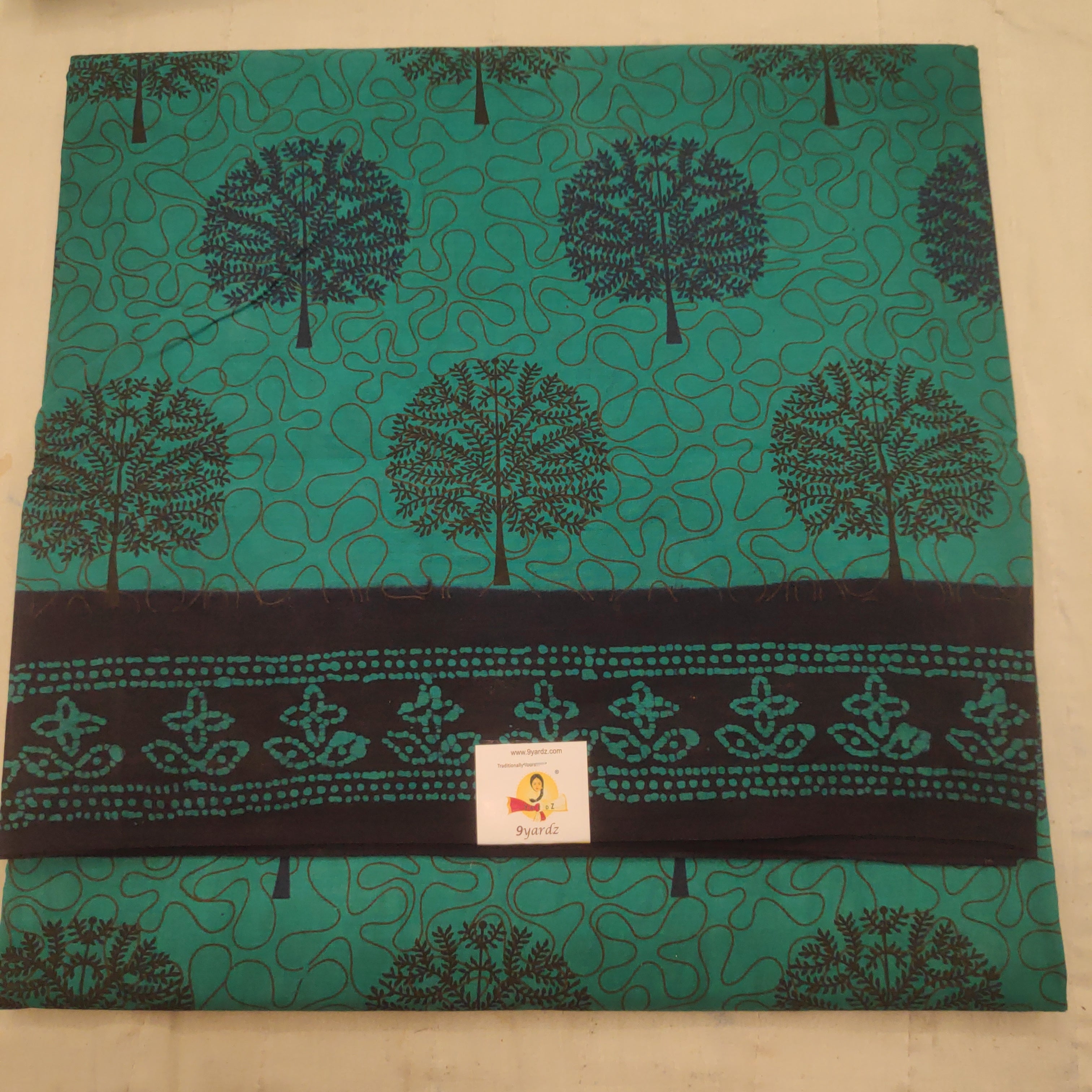 Sungudi cotton 10.5 yards madisar