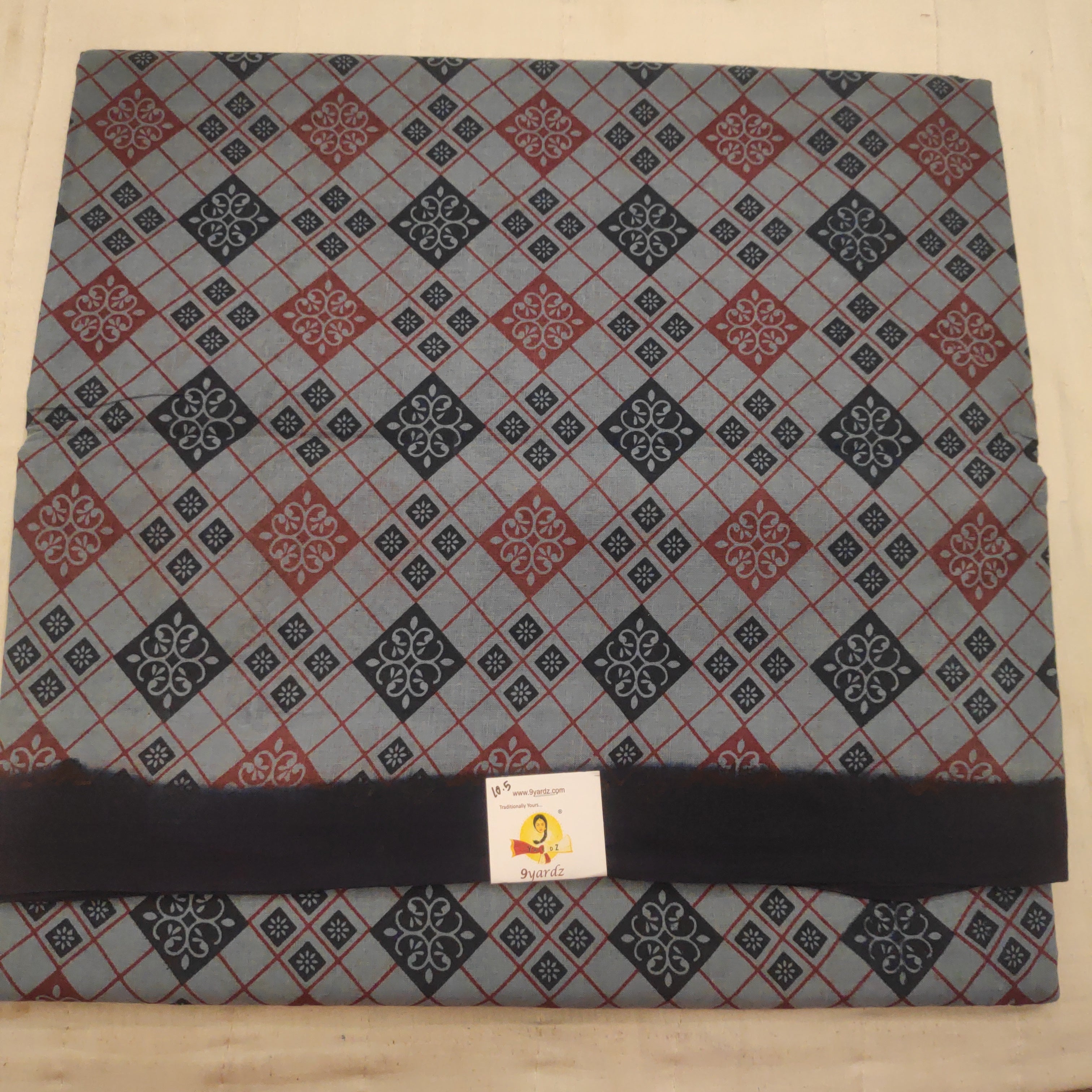Sungudi cotton 10.5 yards madisar