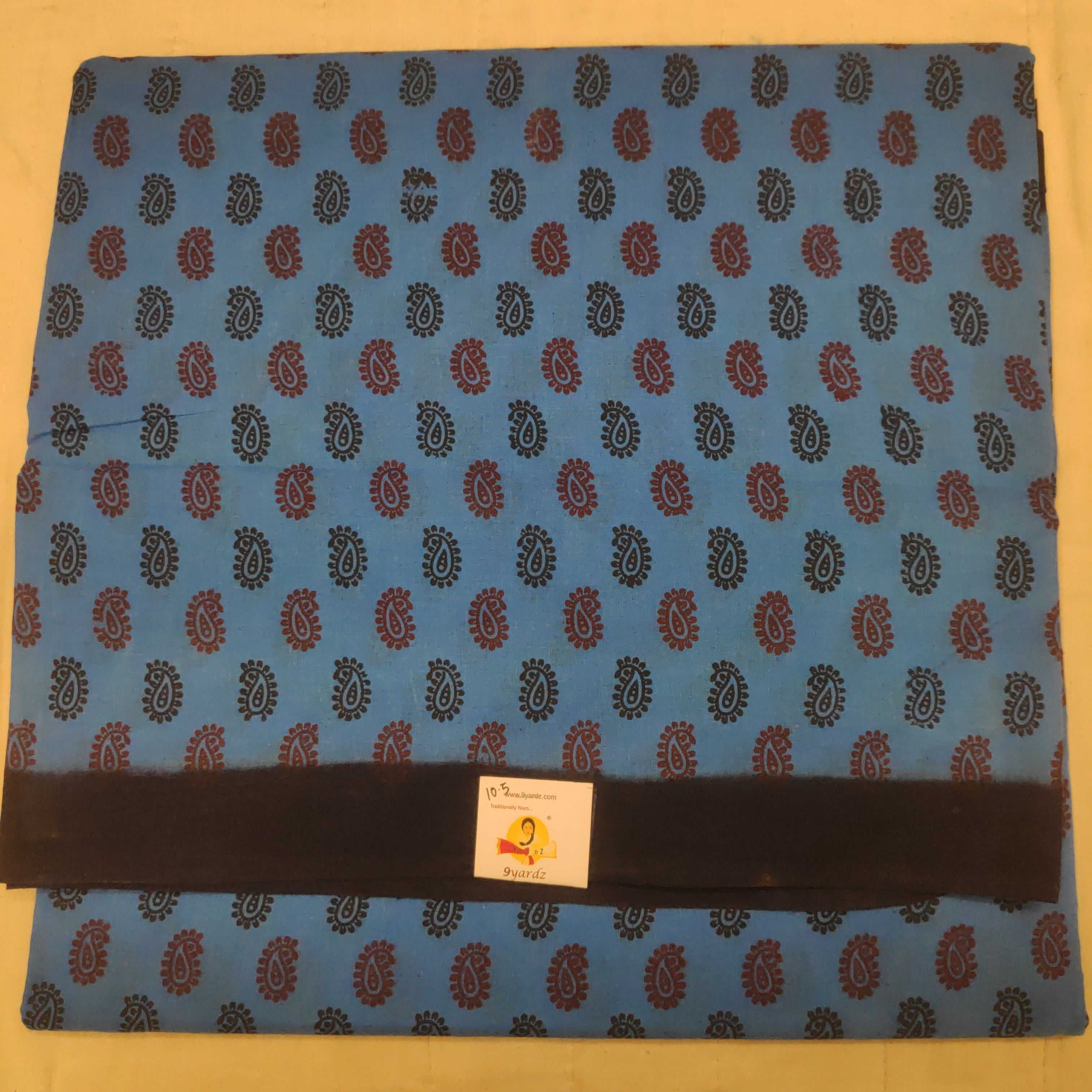 Sungudi cotton 10.5 yards madisar