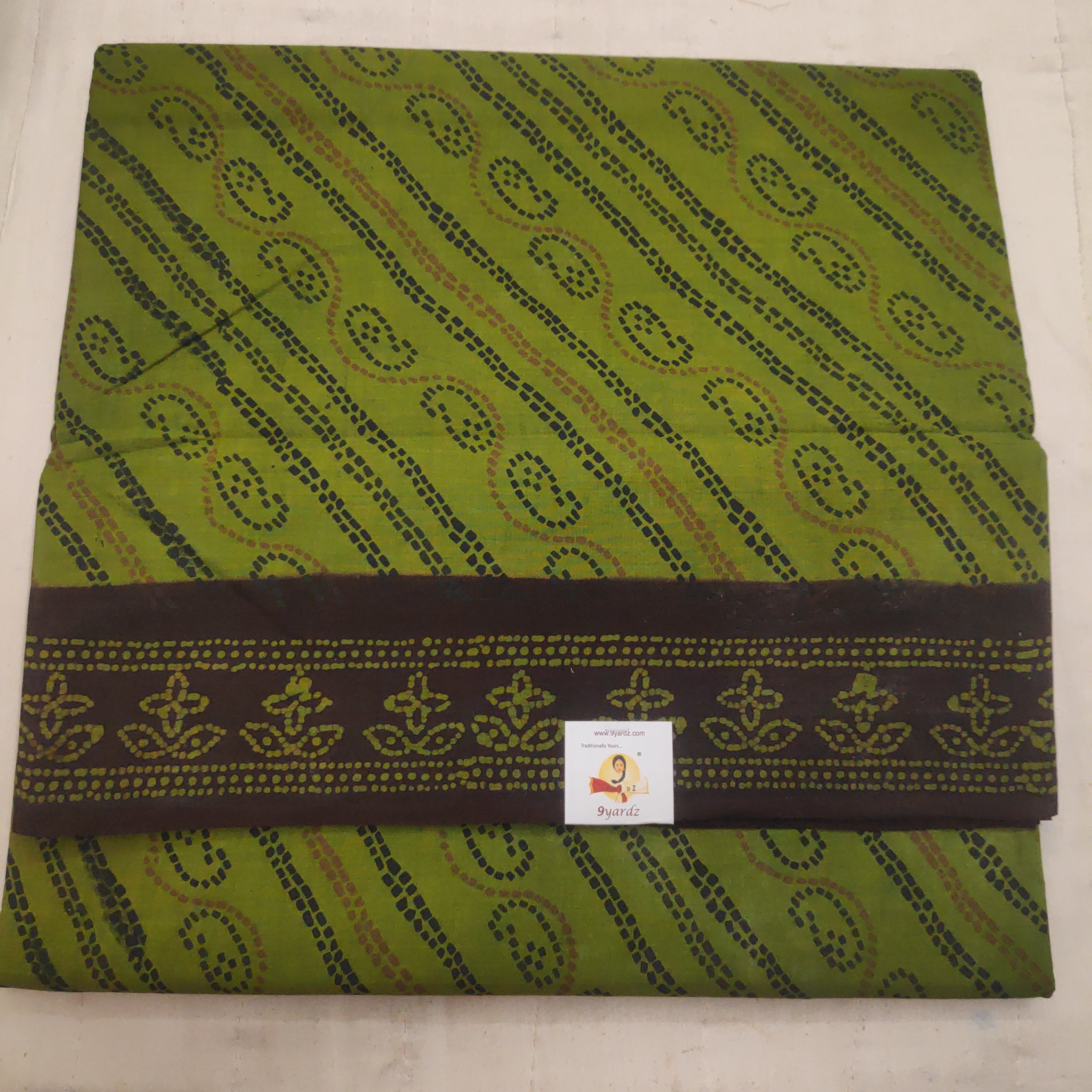 Sungudi cotton 10.5 yards madisar