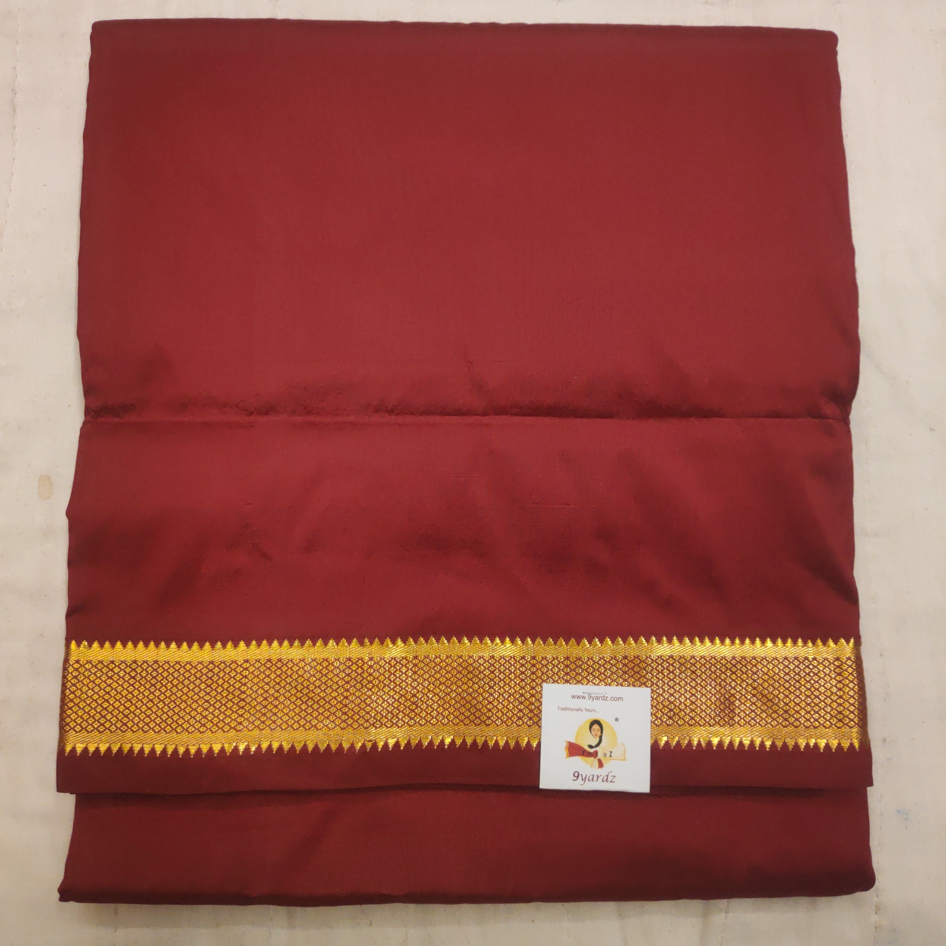 Pure silk 10.5yard Muhurtham saree