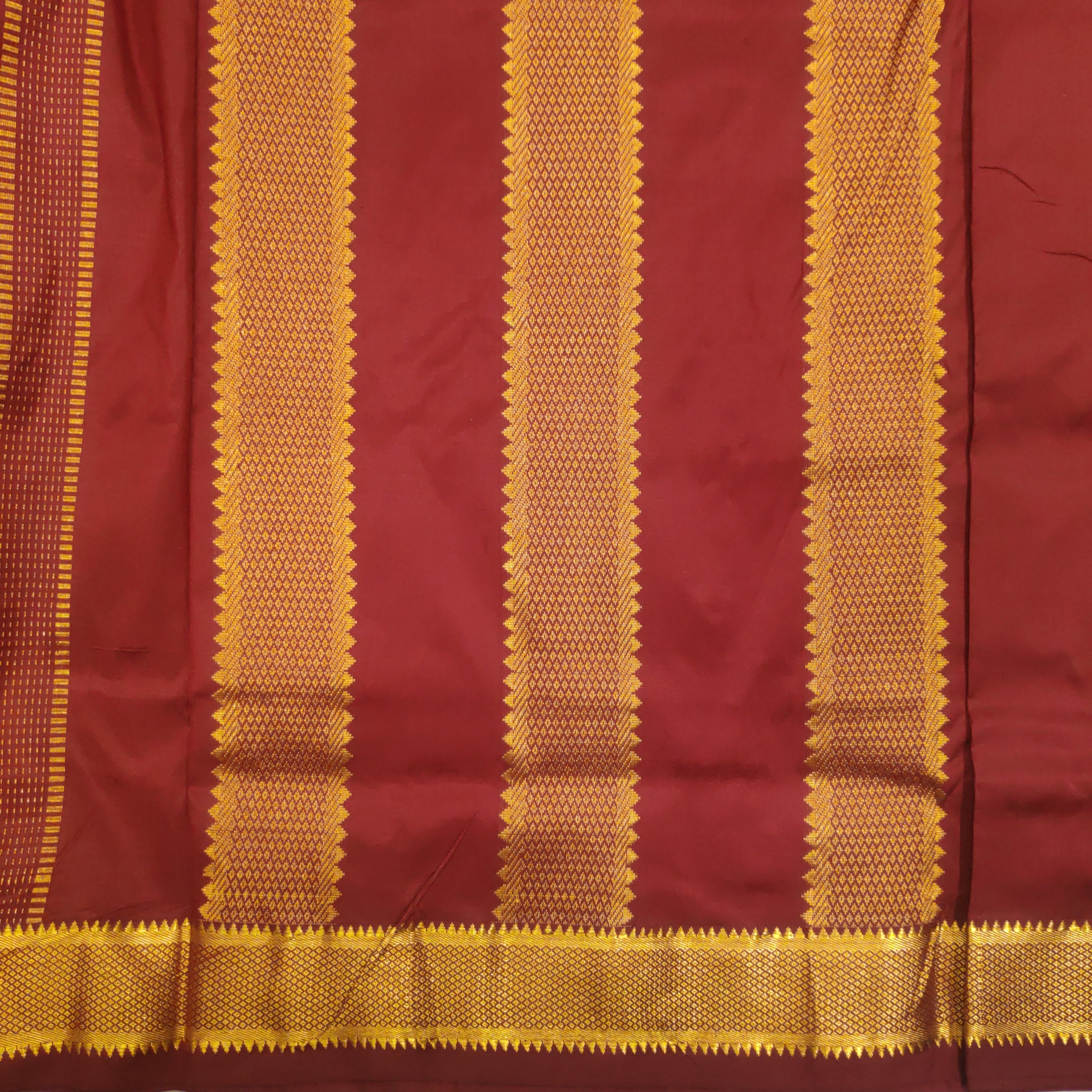 Pure silk 10.5yard Muhurtham saree