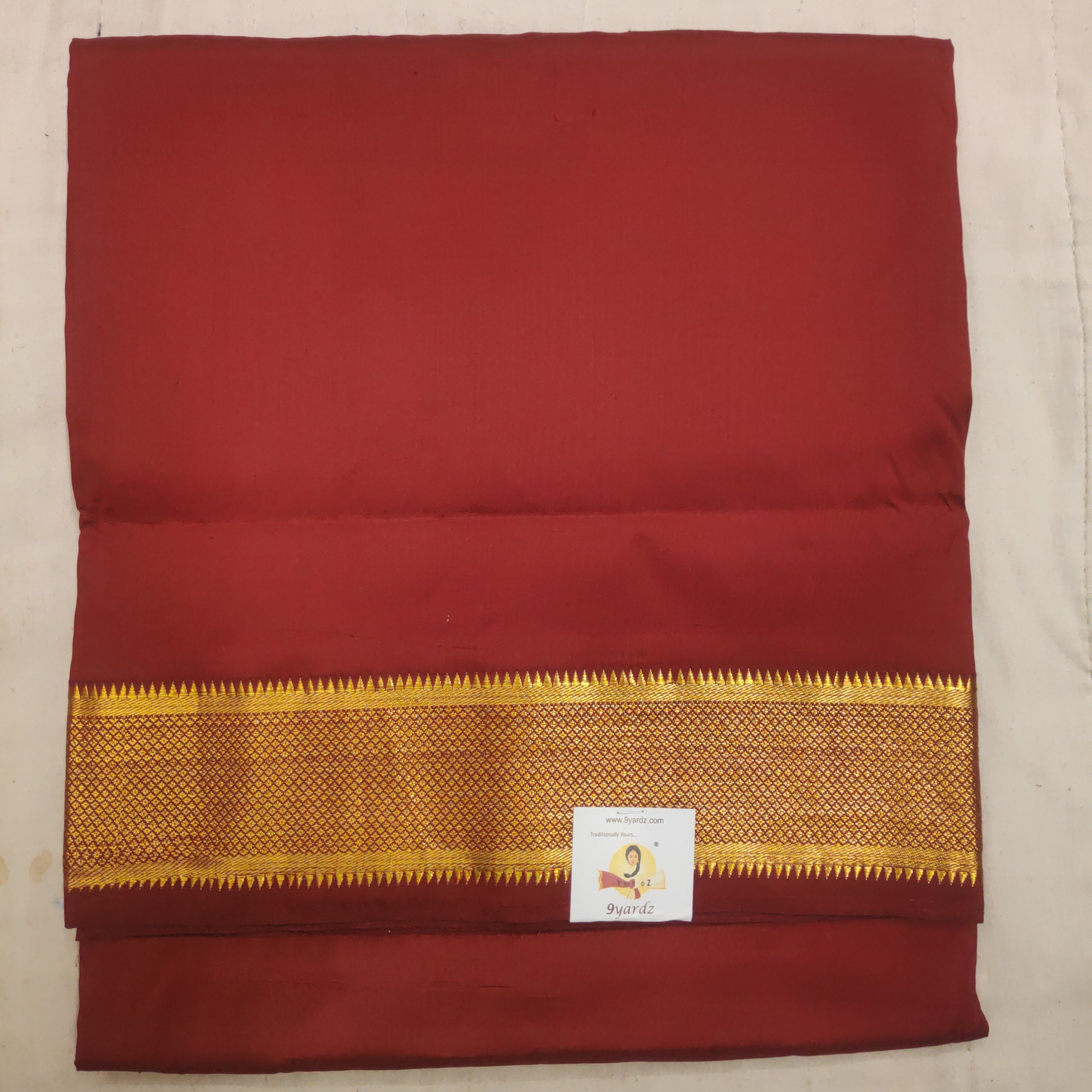 Pure silk 10.5yard Muhurtham saree