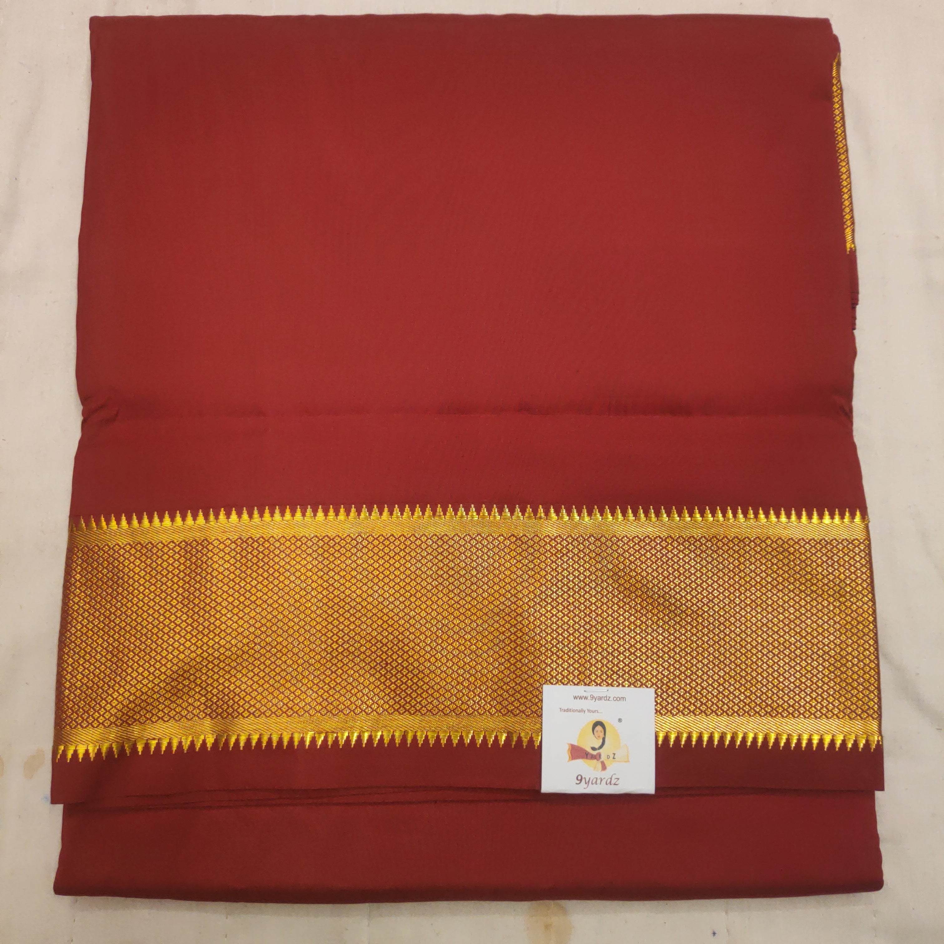 Pure silk 10.5yard Muhurtham saree