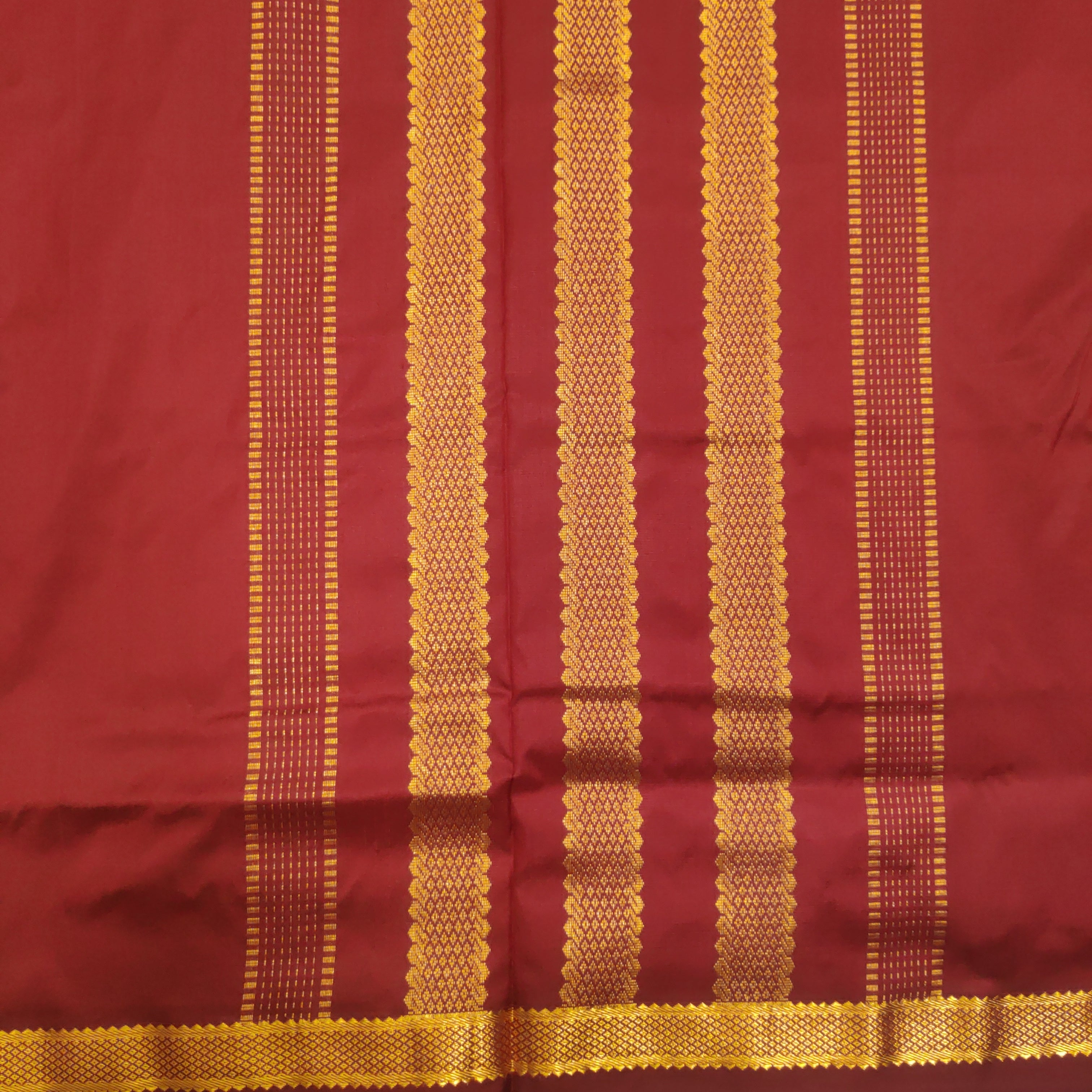 Pure silk 10.5yard Muhurtham saree