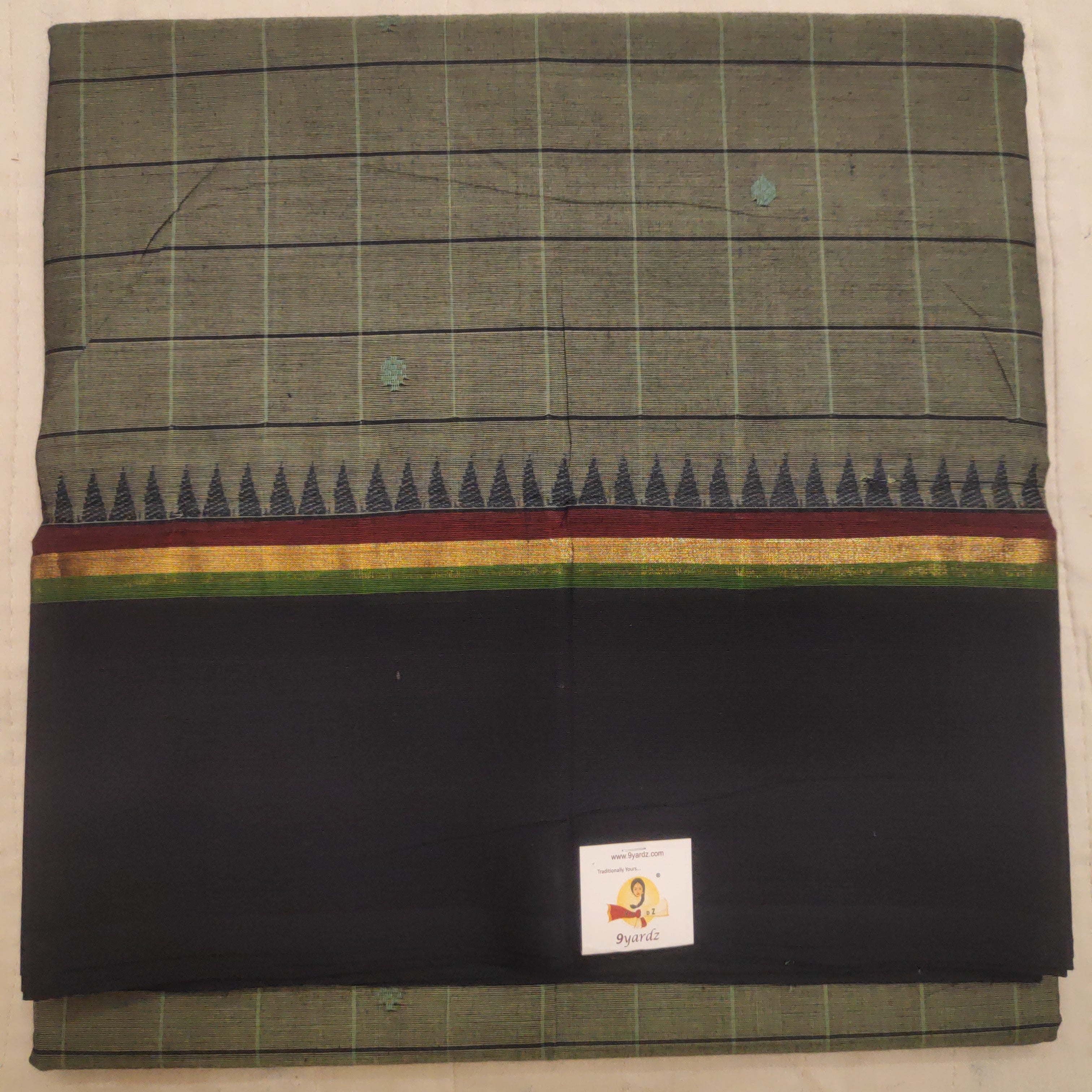 Chettinadu / Karaikudi cotton 10 yards madisar