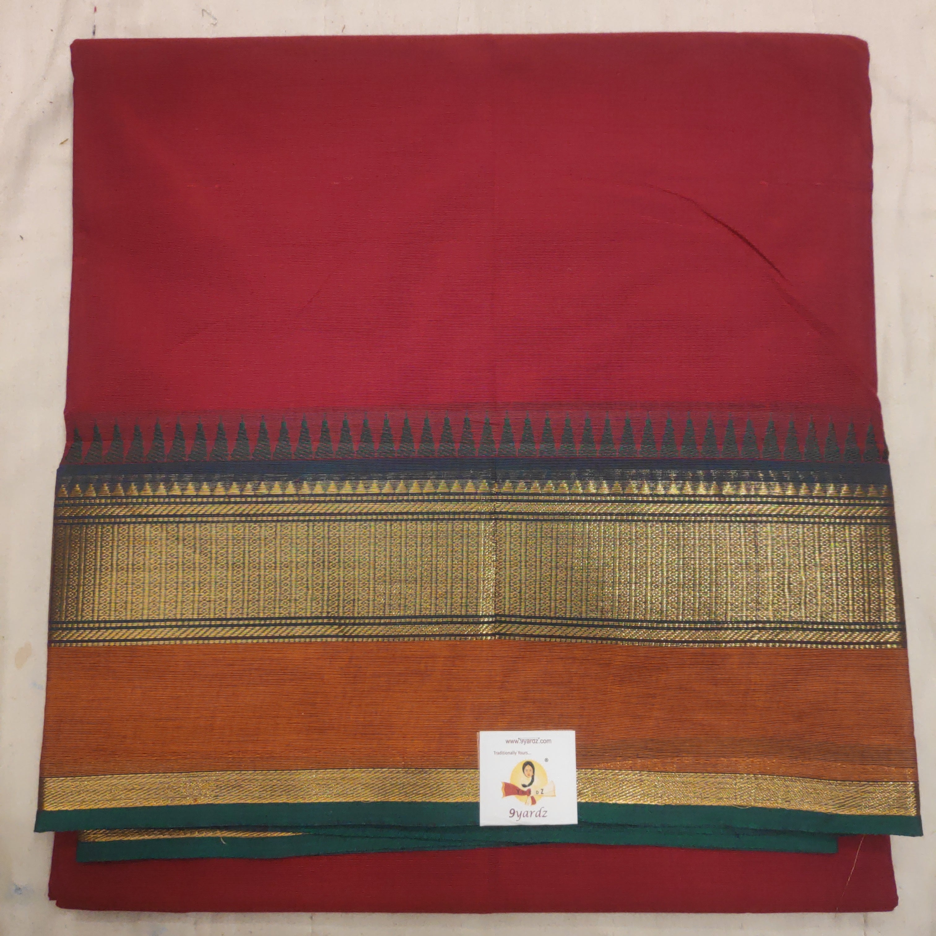 Chettinadu / Karaikudi cotton 10 yards madisar