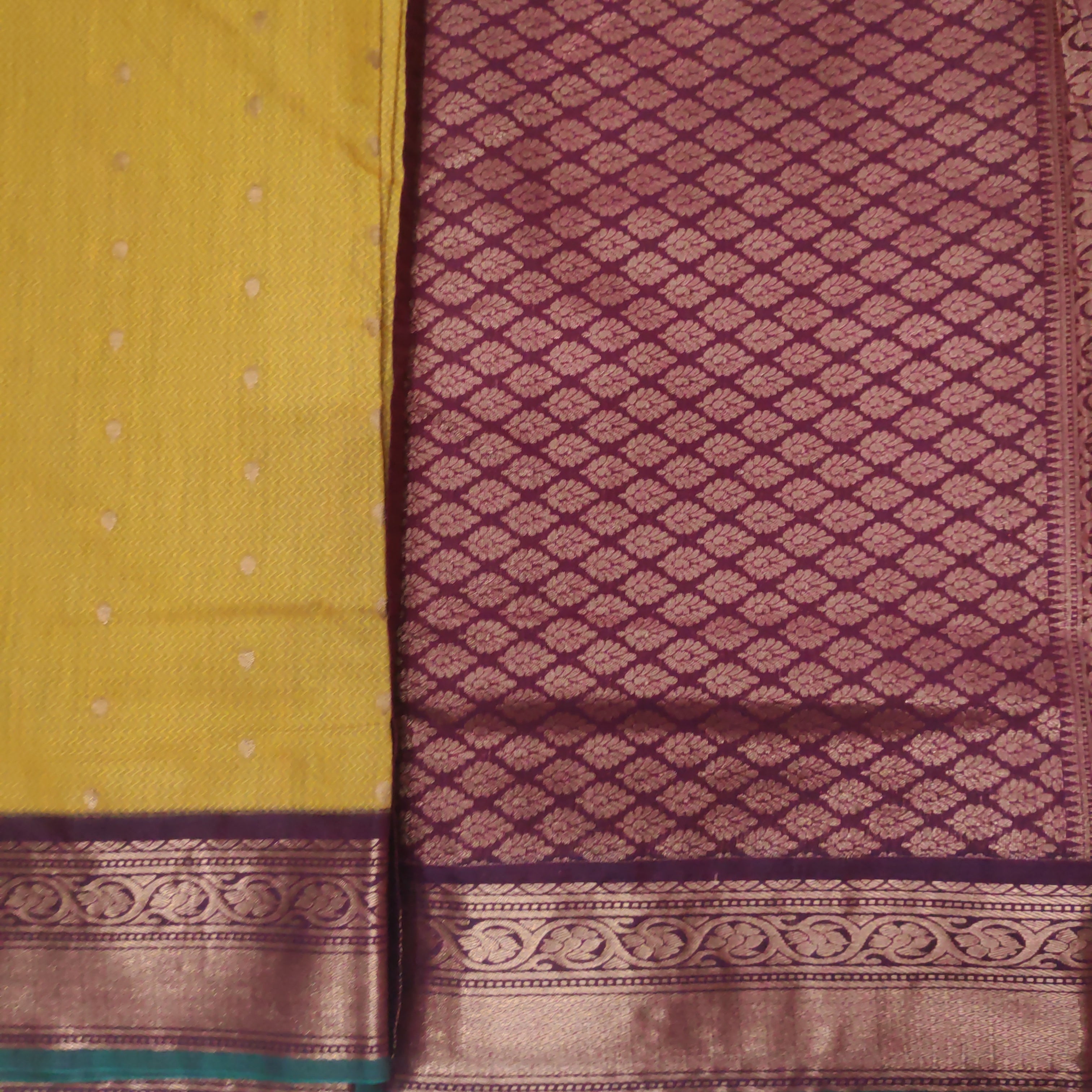 Akshaya cotton 10.25 yards madisar